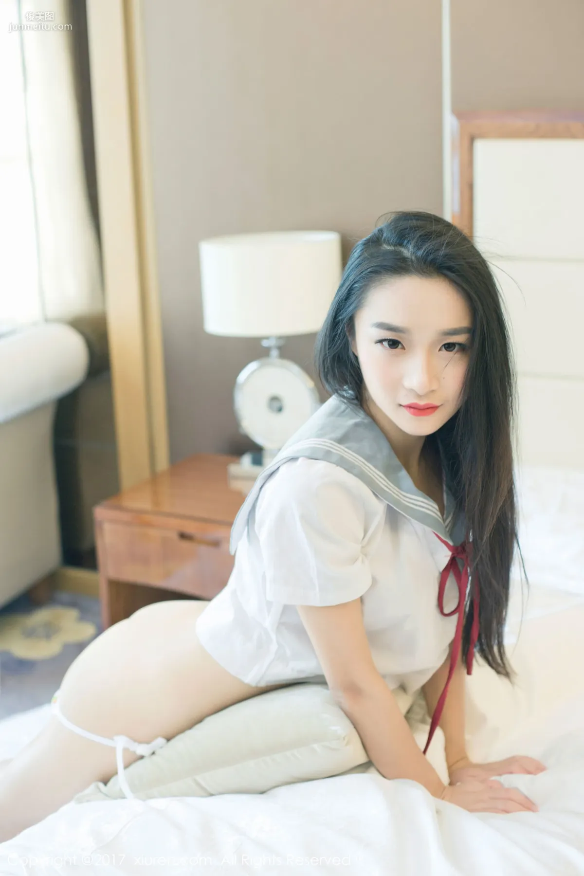Qimeng Cherish A Soft Girl Like Pink Jade [XiuRen] No.688 Photo Set photo 46