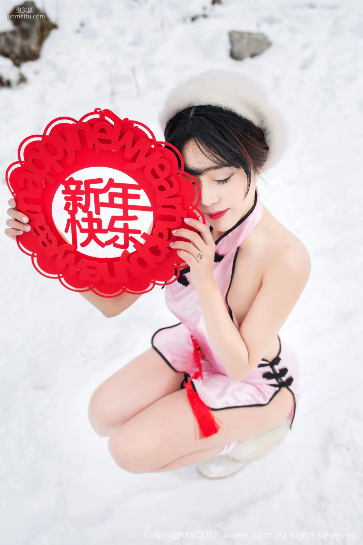 Dou Douliang New Year Greetings [XiuRen] No.686 Photo Set photo 11