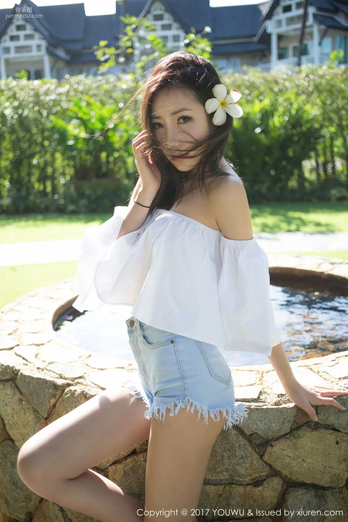 Goddess Yumi- Youmei, Charming Beauty [YouMi] Vol.027 Photo Set photo 40