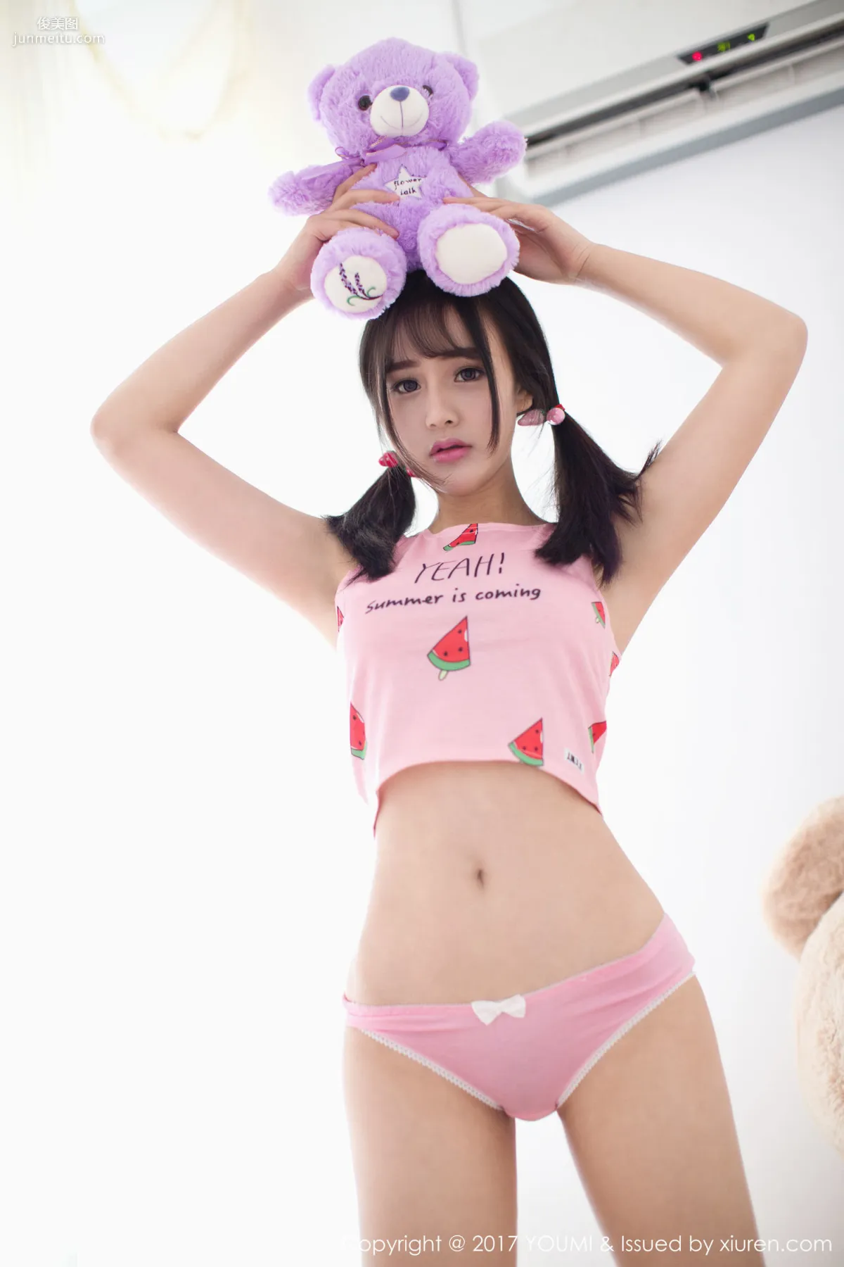 Siqi Sukiiii, Pink Cute Girl [YouMi] Vol.016 Photo Set photo 39