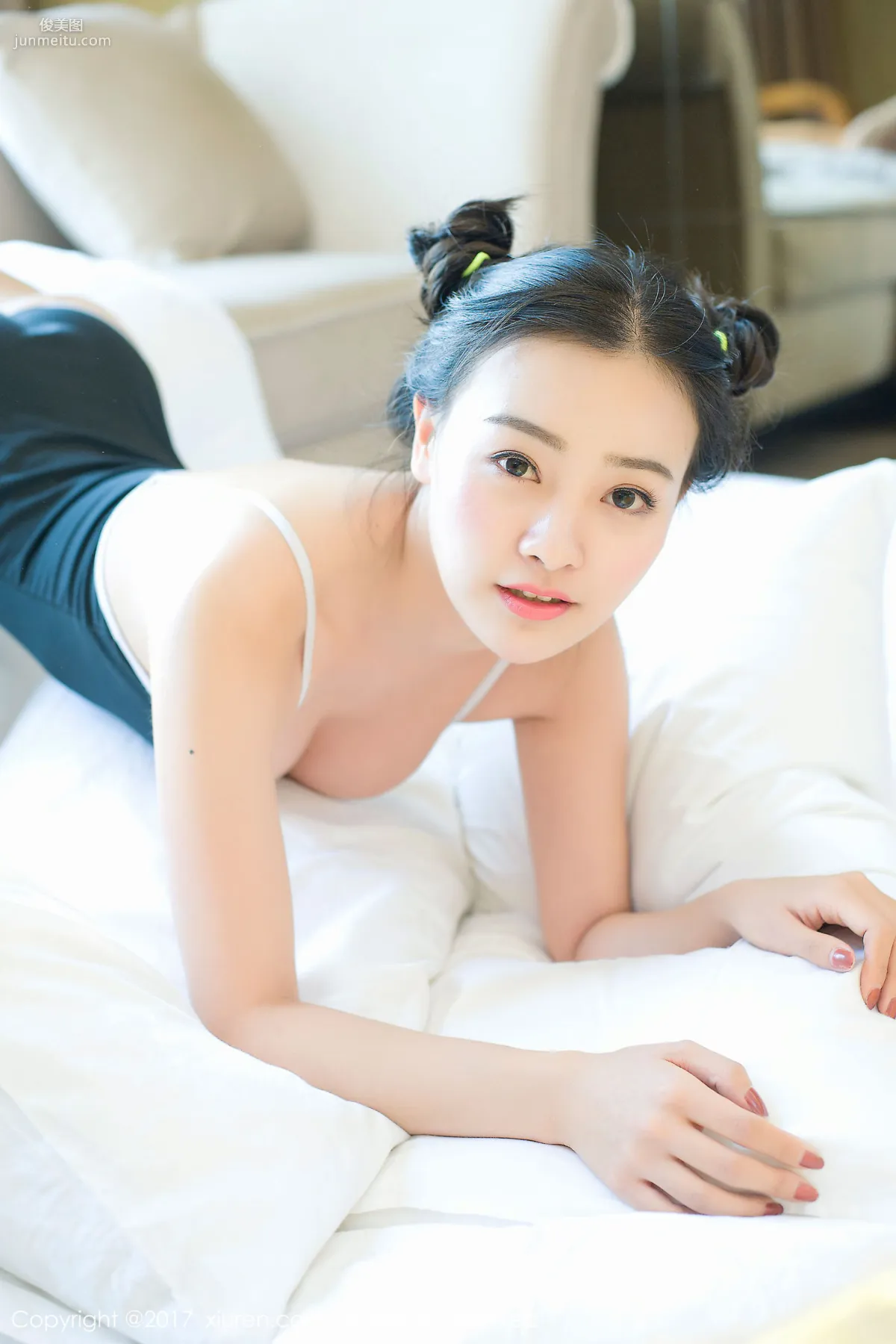 Mi Linna, School Swimsuit, Low-Cut Leotard [XiuRen] No.684 Photo Set photo 12