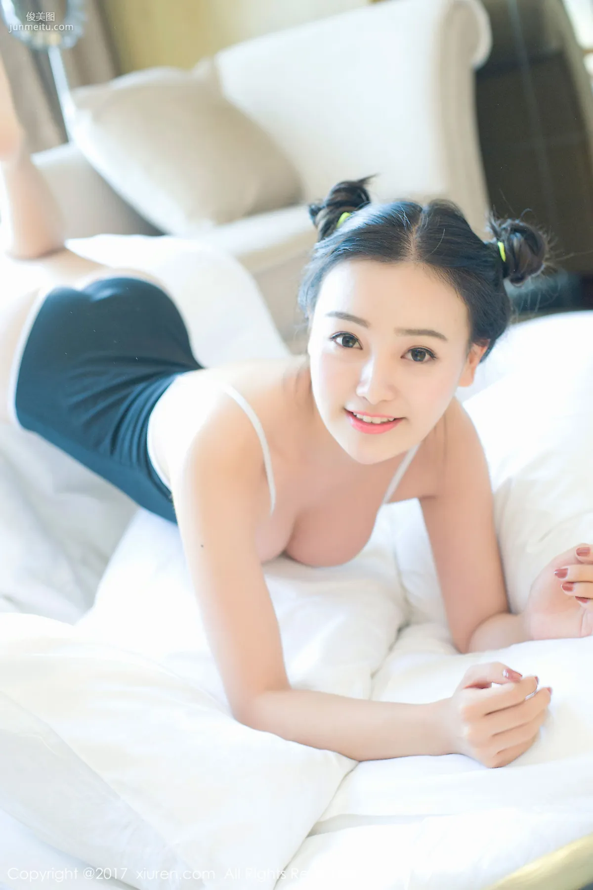 Mi Linna, School Swimsuit, Low-Cut Leotard [XiuRen] No.684 Photo Set photo 1
