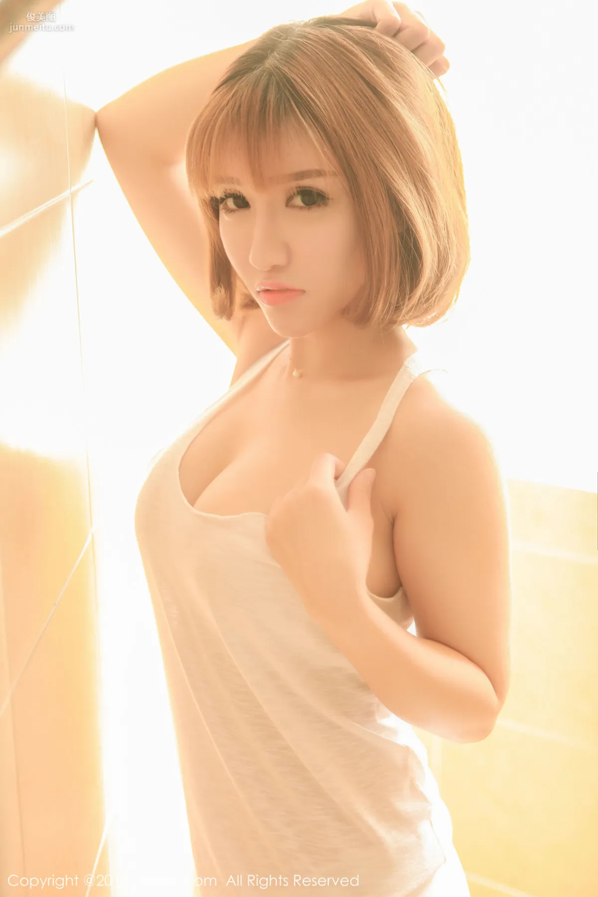 K8 Aojiao Mengmeng Vivian "COS Super Sonico + Dreamy Rainbow Skirt" [XiuRen] No.722 Photo Set photo 20