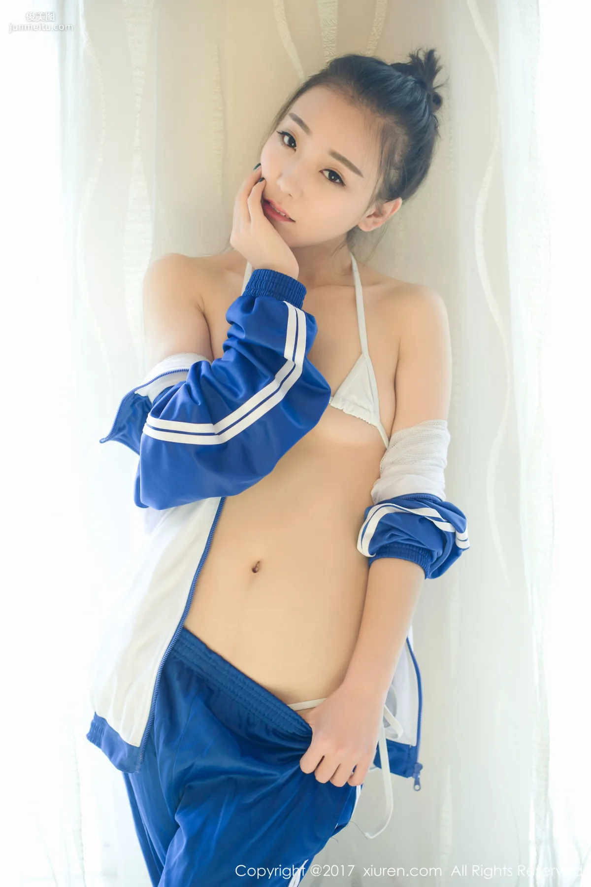 Model Chen Meng《Fresh and Clear Girl Temptation Like a Jasmine Flower》 [XiuRen] No.690 Photo Set photo 60