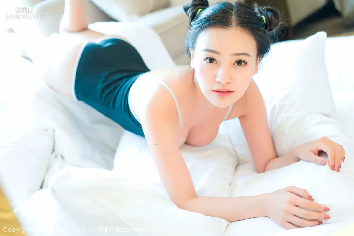 Mi Linna, School Swimsuit, Low-Cut Leotard [XiuRen] No.684 Photo Set photo 3