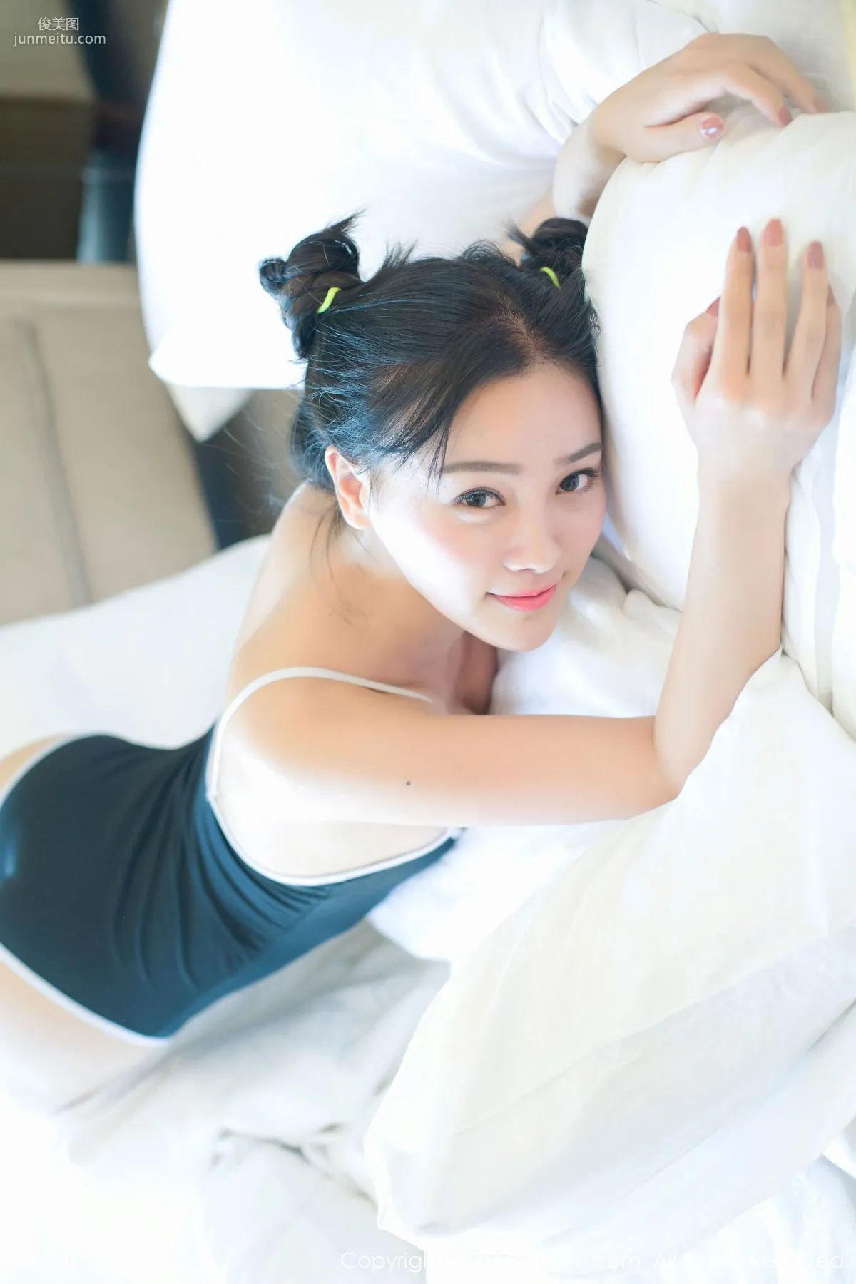 Mi Linna, School Swimsuit, Low-Cut Leotard [XiuRen] No.684 Photo Set photo 27