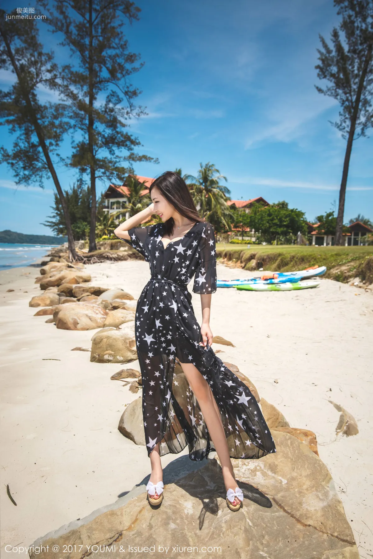 Yumi- Youmei, Refreshing Sea Breeze and a Beautiful Person [YouMi] Vol.039 Photo Set photo 16