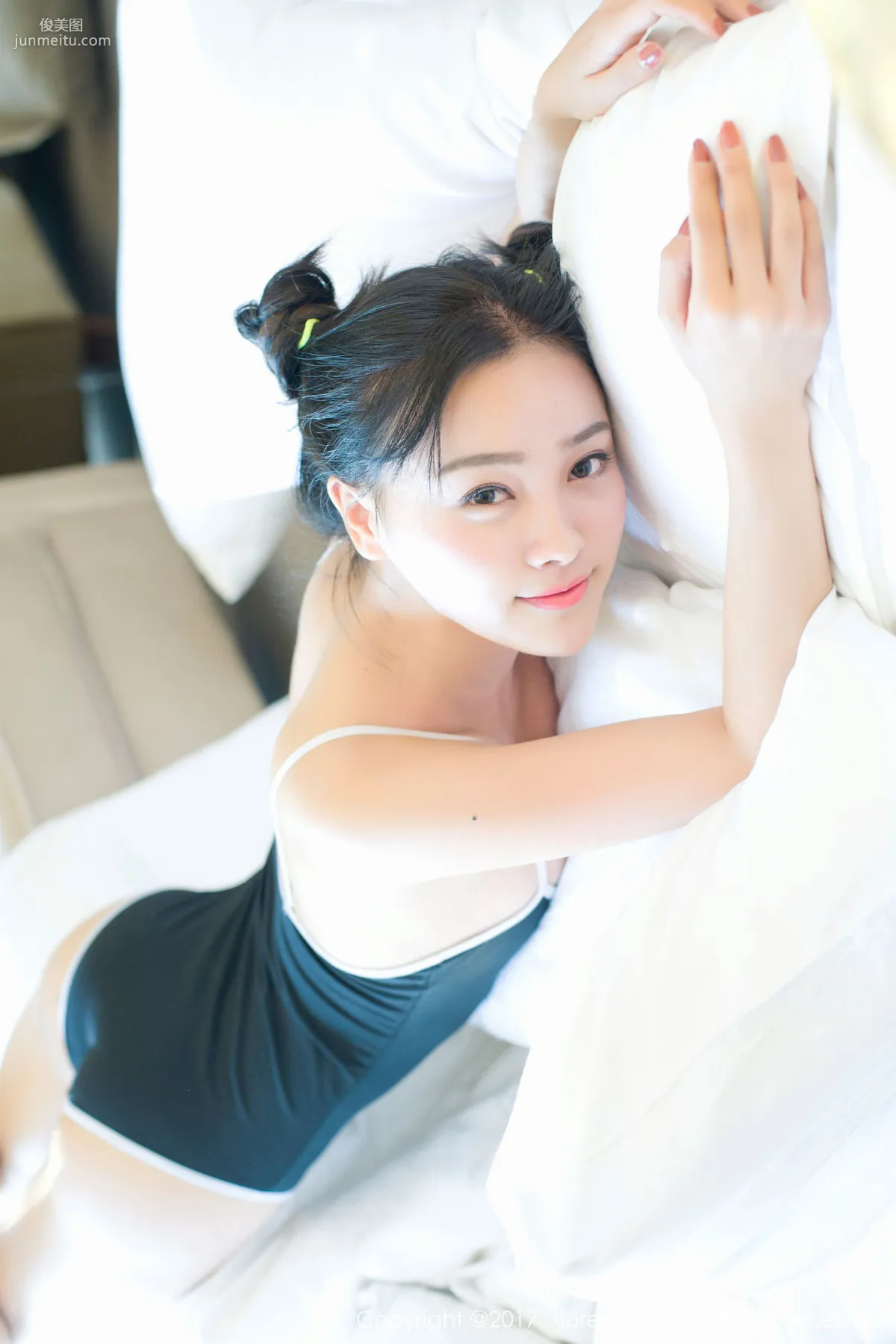 Mi Linna, School Swimsuit, Low-Cut Leotard [XiuRen] No.684 Photo Set photo 26
