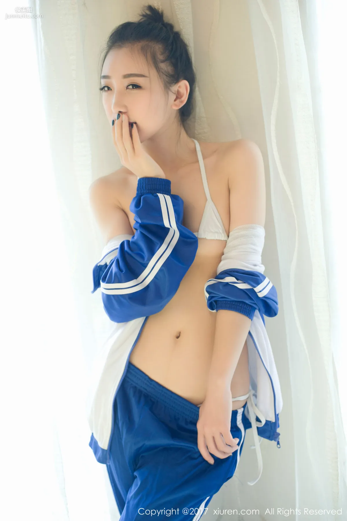 Model Chen Meng《Fresh and Clear Girl Temptation Like a Jasmine Flower》 [XiuRen] No.690 Photo Set photo 59