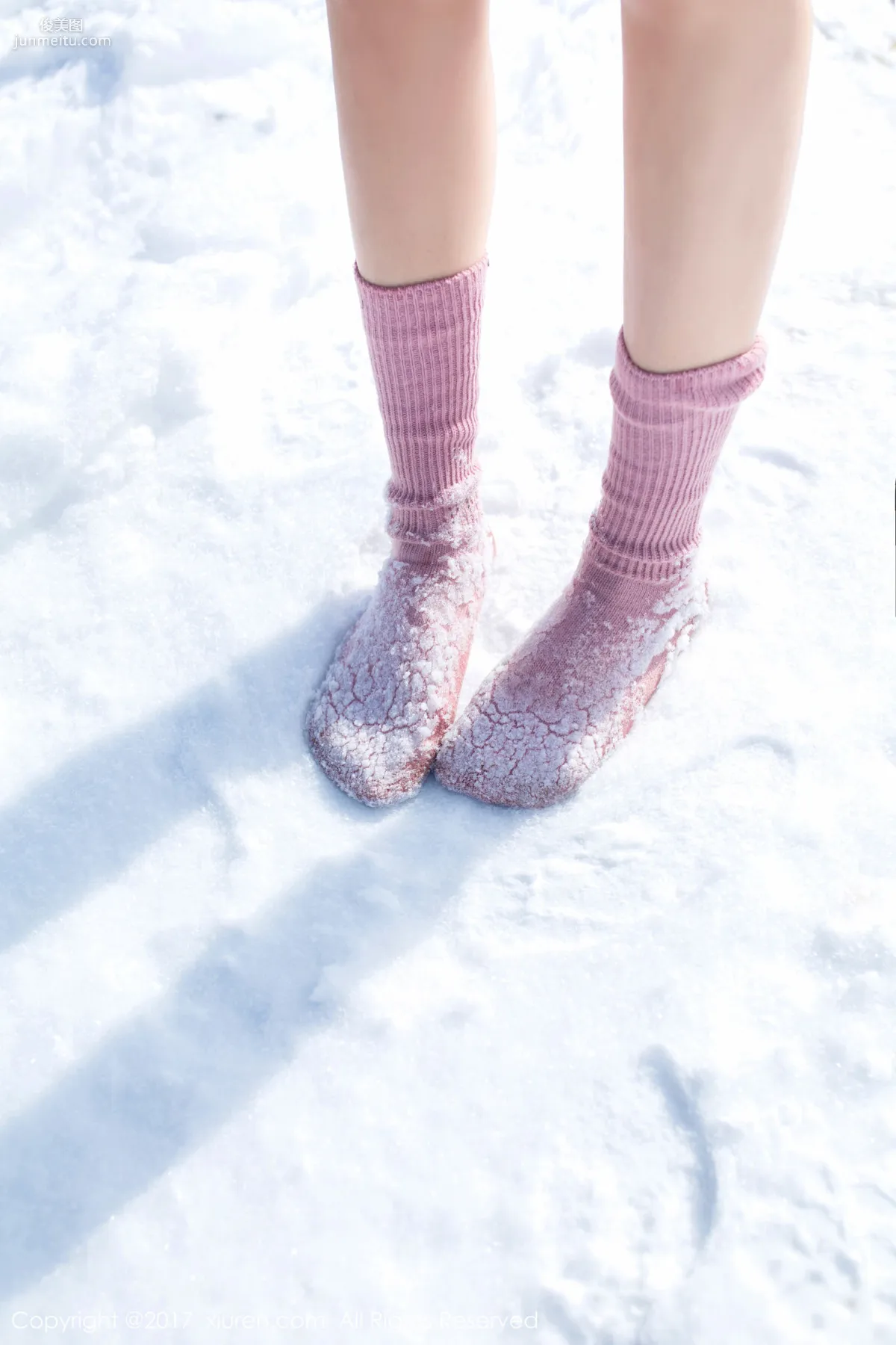 Dou Douliang Youlina, Winter Snow Nude Photography [XiuRen] No.720 Photo Set photo 17