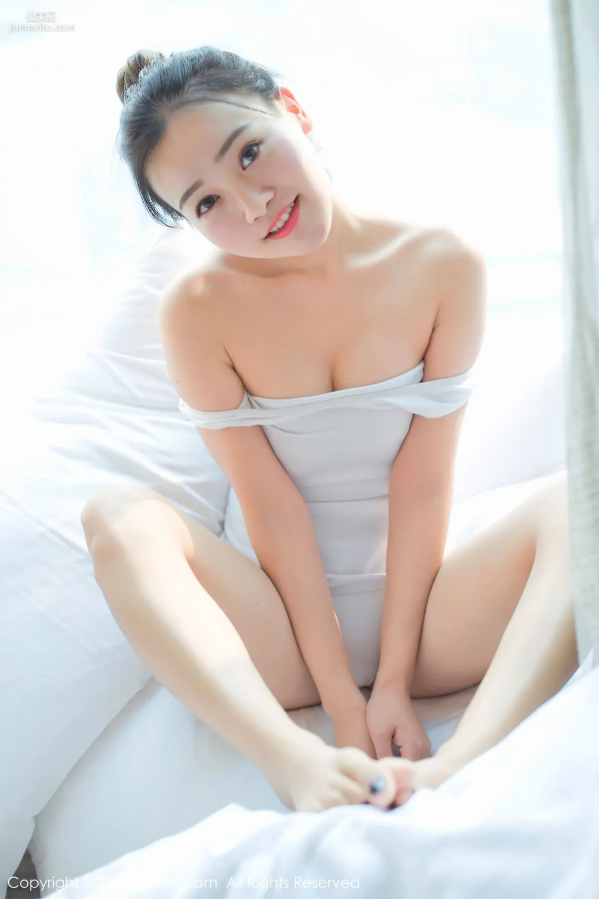 Mi Linna, School Swimsuit, Low-Cut Leotard [XiuRen] No.684 Photo Set photo 44