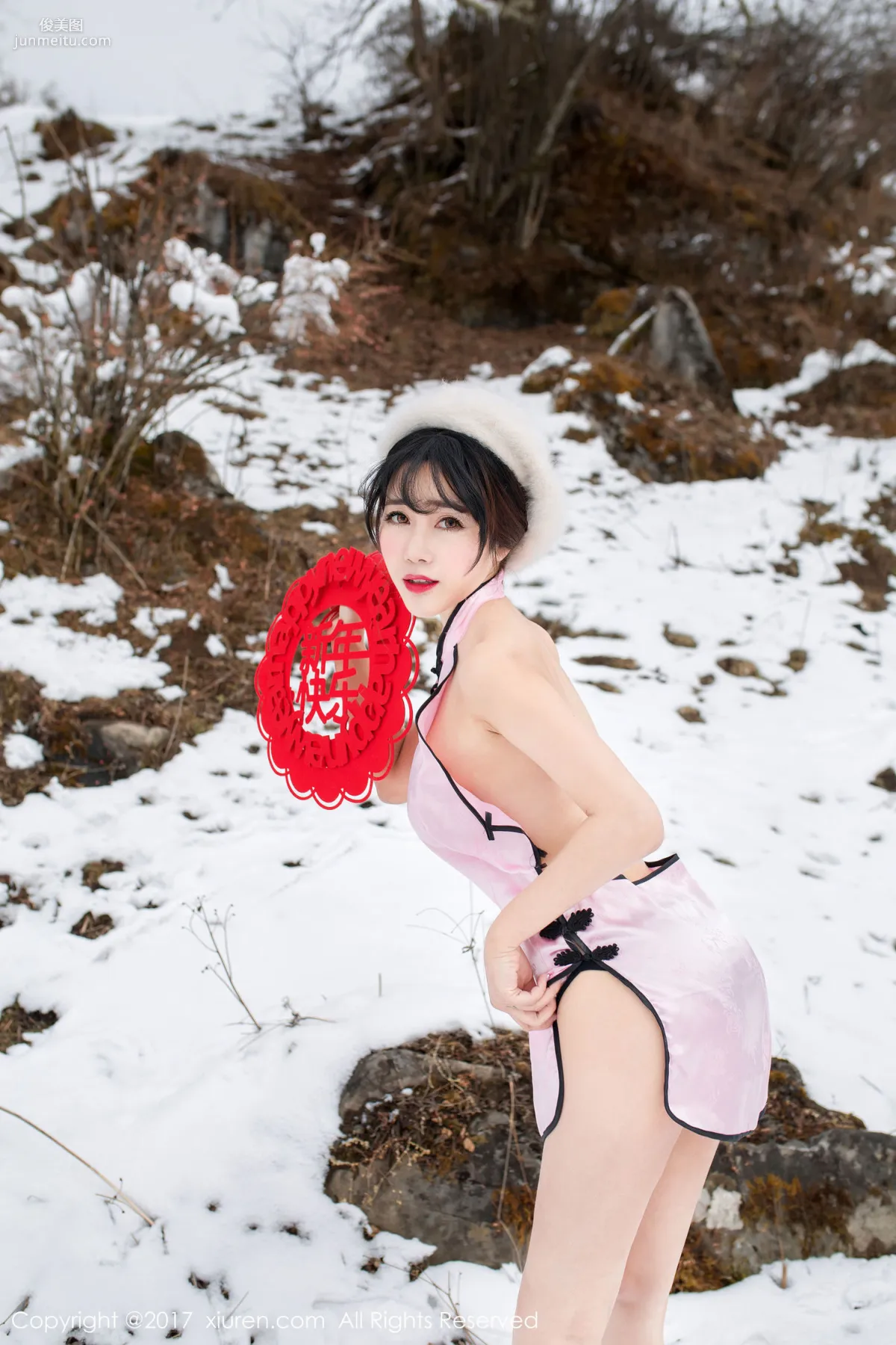 Dou Douliang New Year Greetings [XiuRen] No.686 Photo Set photo 12