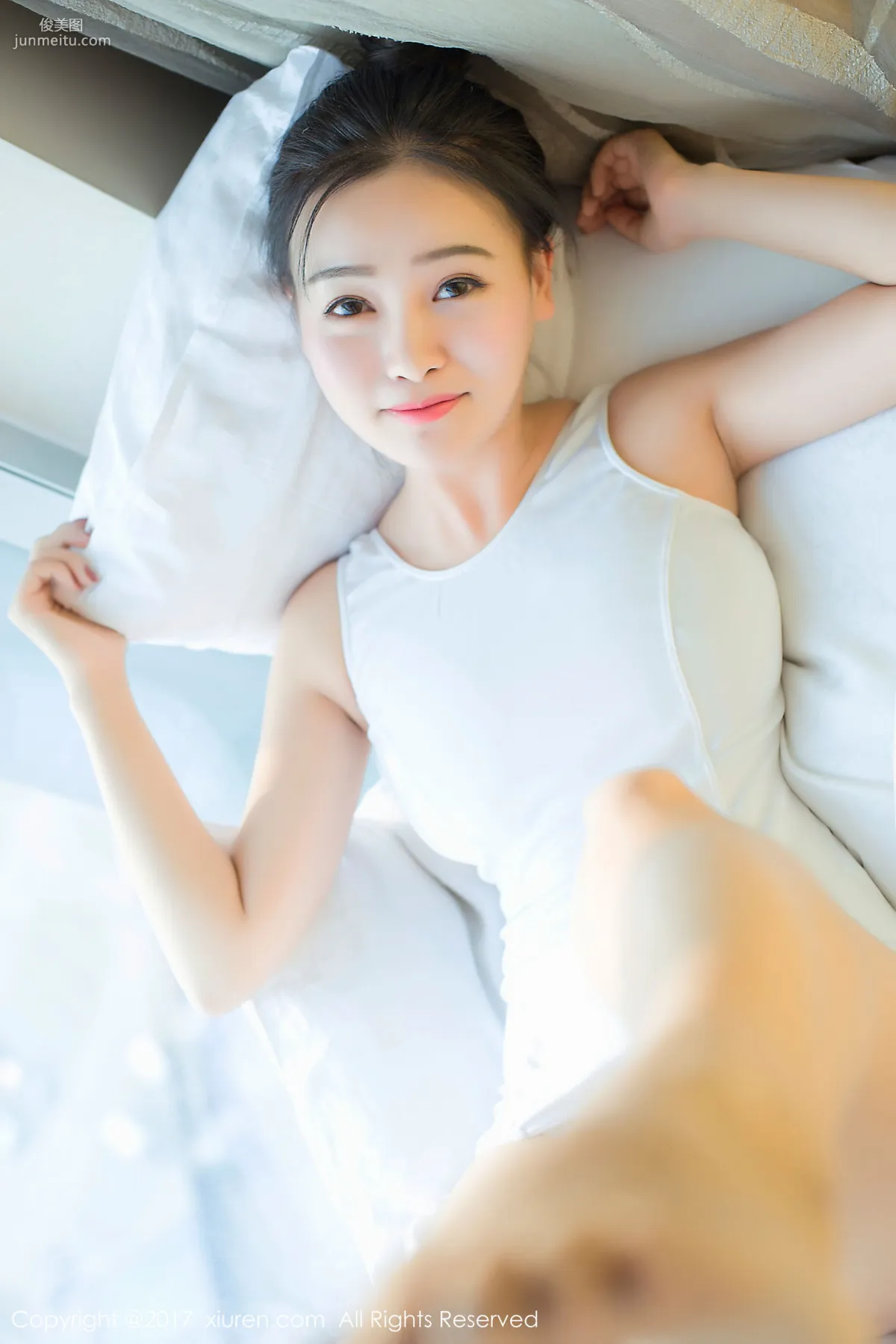 Mi Linna, School Swimsuit, Low-Cut Leotard [XiuRen] No.684 Photo Set photo 37