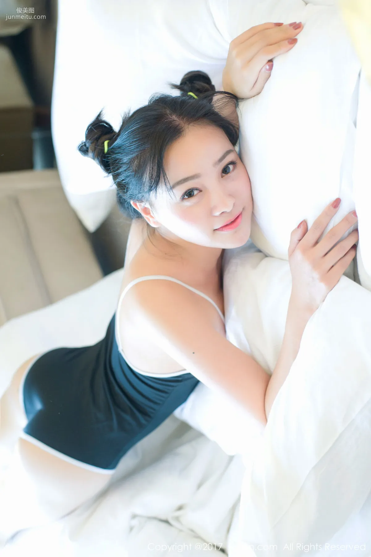 Mi Linna, School Swimsuit, Low-Cut Leotard [XiuRen] No.684 Photo Set photo 28