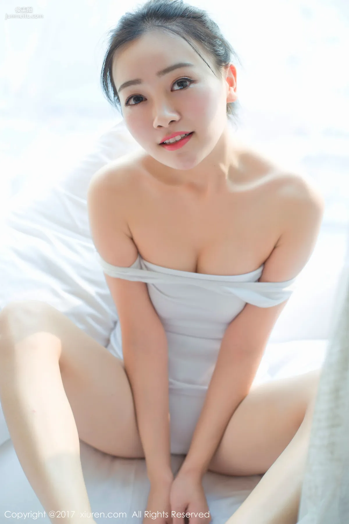 Mi Linna, School Swimsuit, Low-Cut Leotard [XiuRen] No.684 Photo Set photo 46