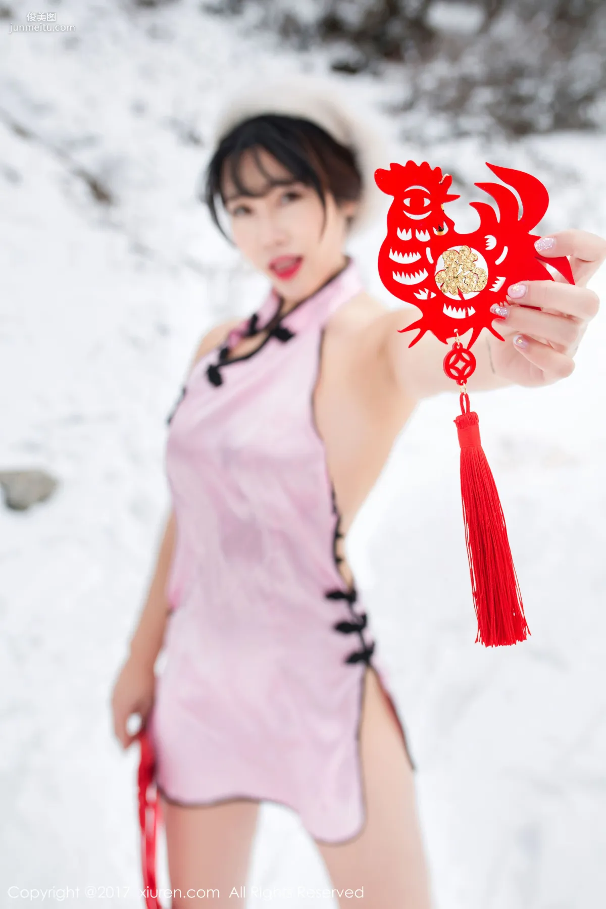 Dou Douliang New Year Greetings [XiuRen] No.686 Photo Set photo 10