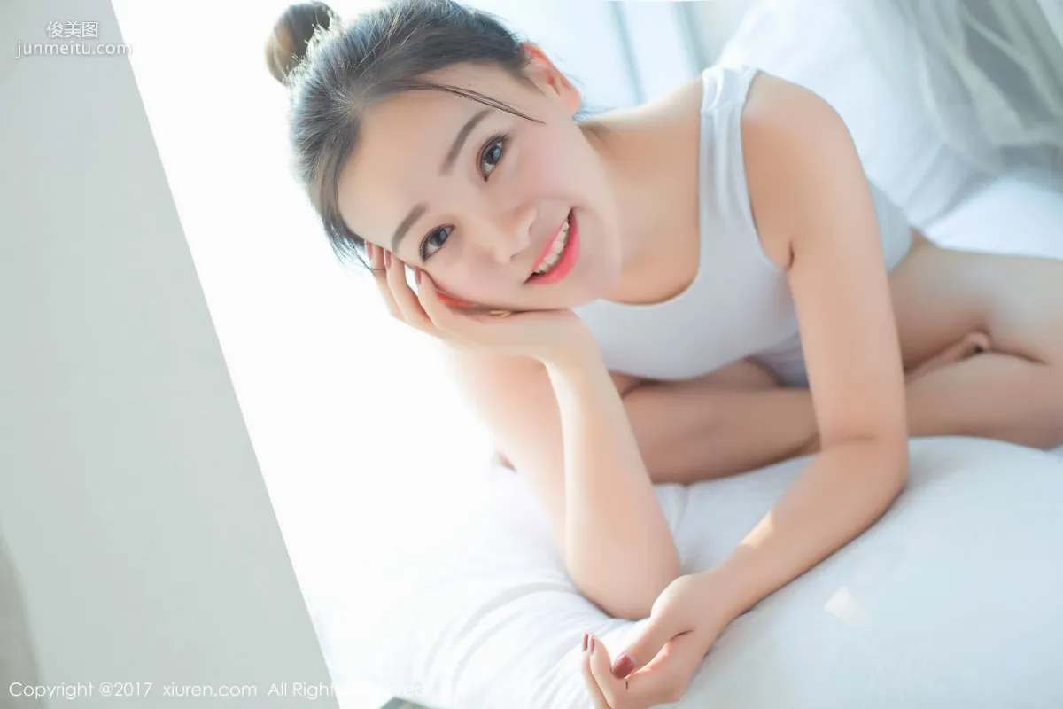 Mi Linna, School Swimsuit, Low-Cut Leotard [XiuRen] No.684 Photo Set photo 36