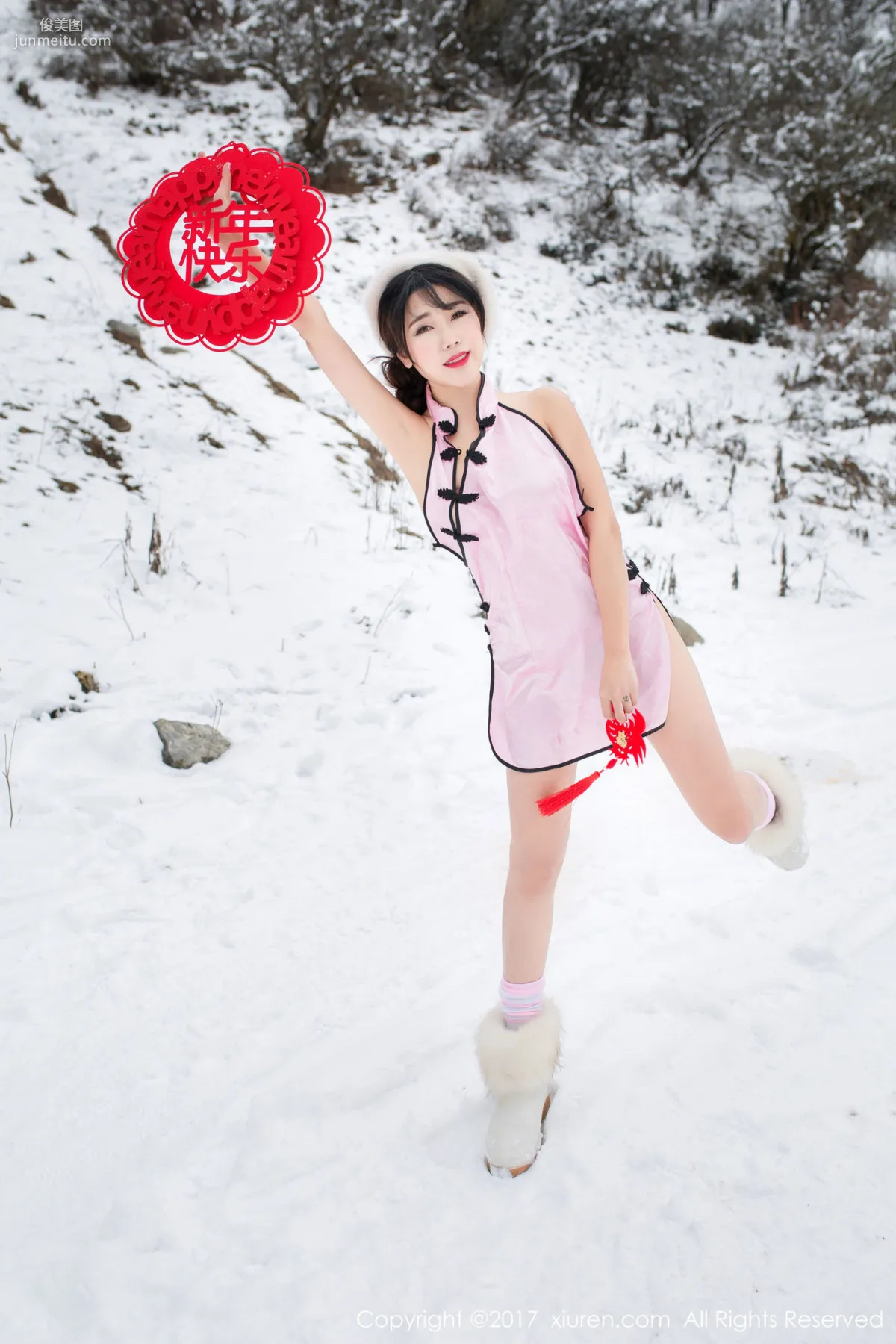 Dou Douliang New Year Greetings [XiuRen] No.686 Photo Set photo 21