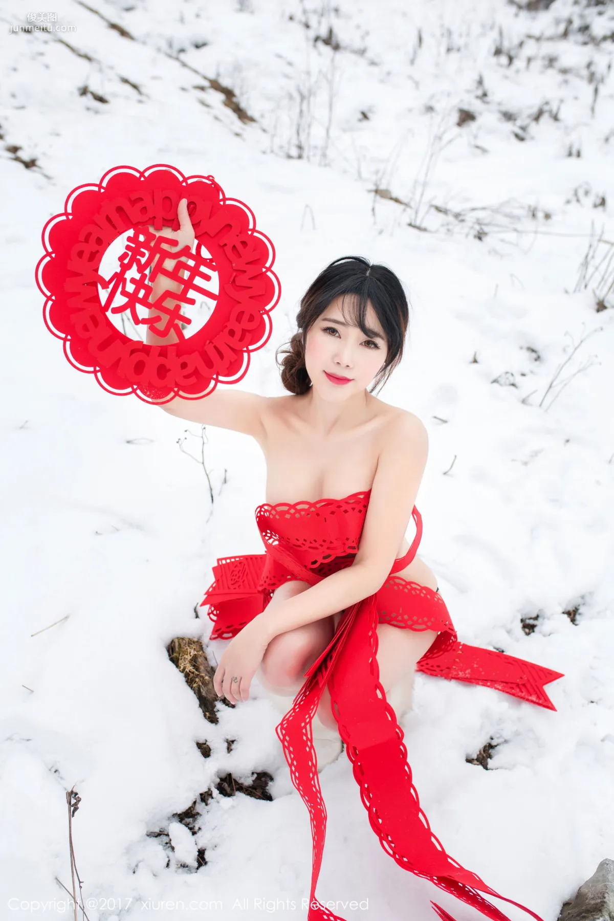 Dou Douliang New Year Greetings [XiuRen] No.686 Photo Set photo 42