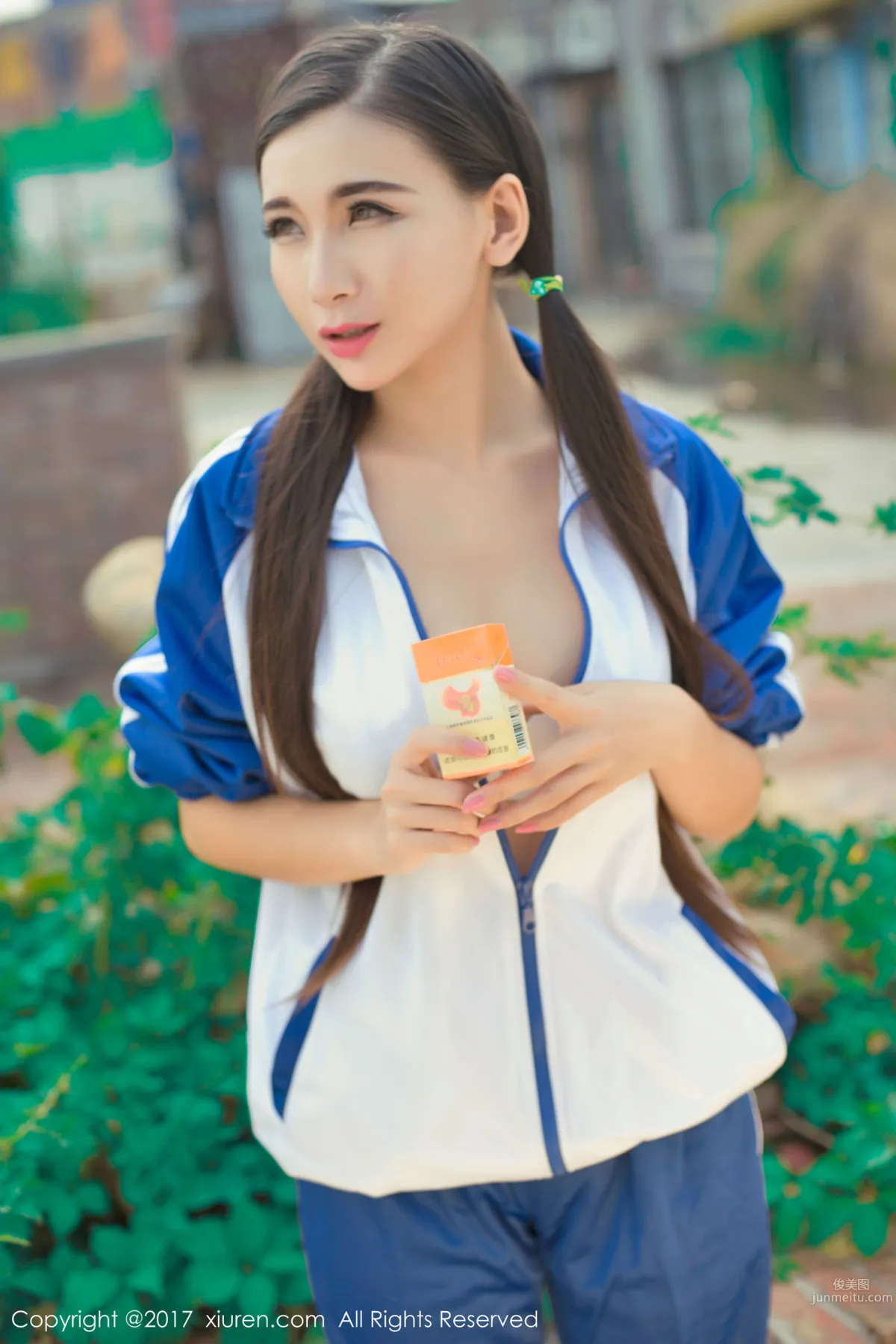 Zhao Ying, Japanese School Uniform + Sportswear [XiuRen] No.765 Photo Set photo 38