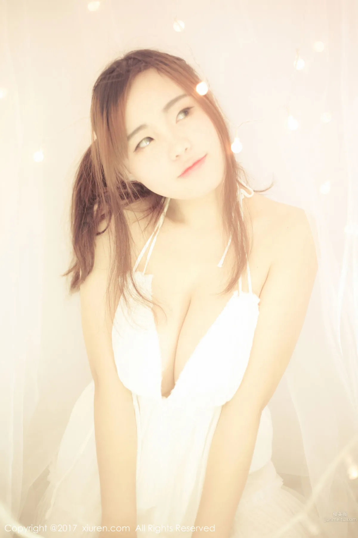 Miai Demon, Baby Face and Big Bust Dreamy Girl Seductive Private Shoot [XiuRen] No.744 Photo Set photo 3