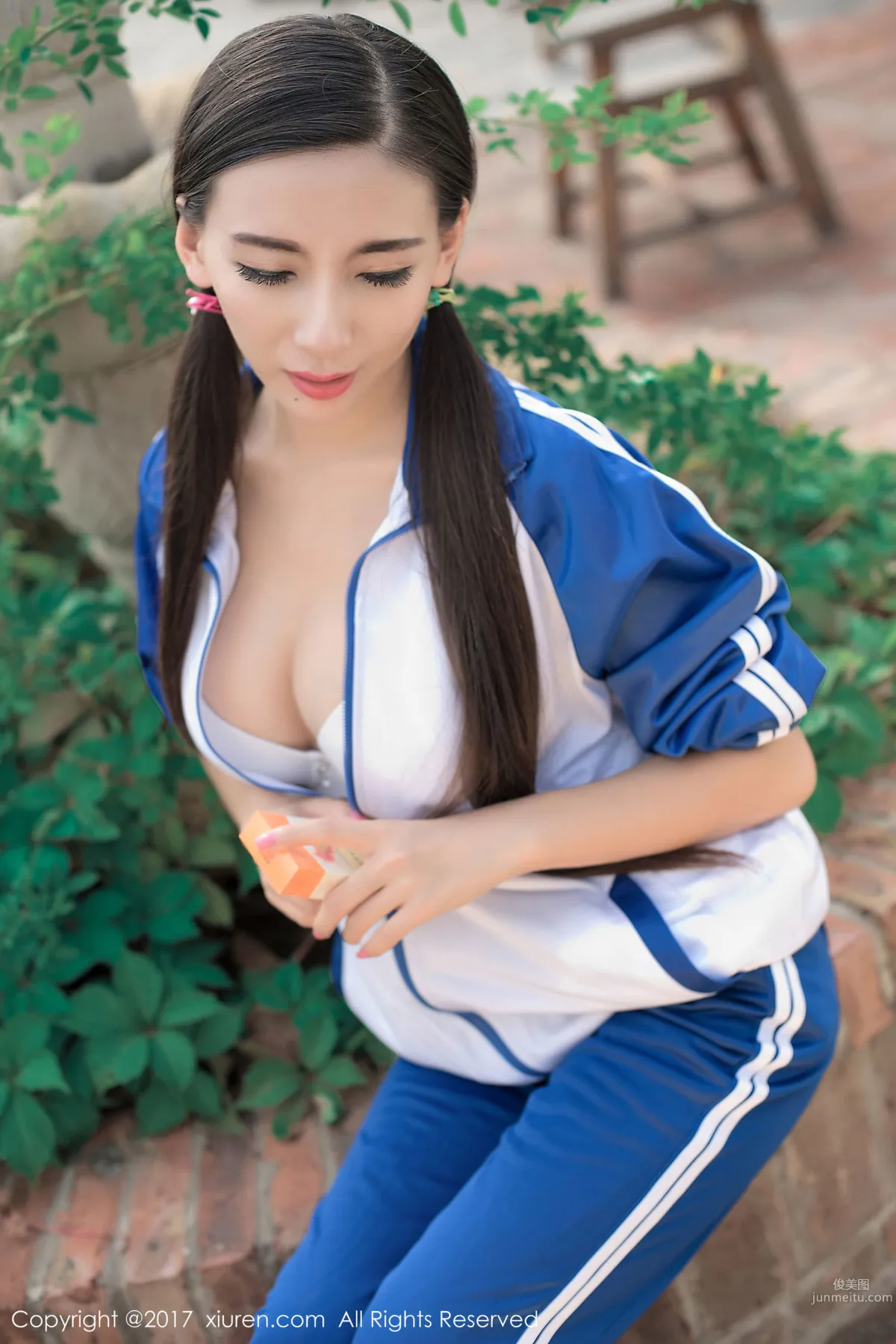 Zhao Ying, Japanese School Uniform + Sportswear [XiuRen] No.765 Photo Set photo 10