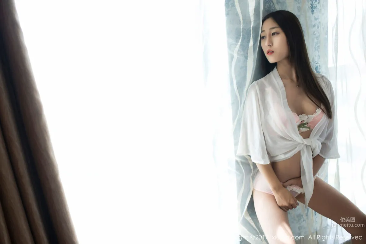 Yuhan Iris "Student Uniform + Petal Lingerie" [XiuRen] No.802 Photo Set photo 29