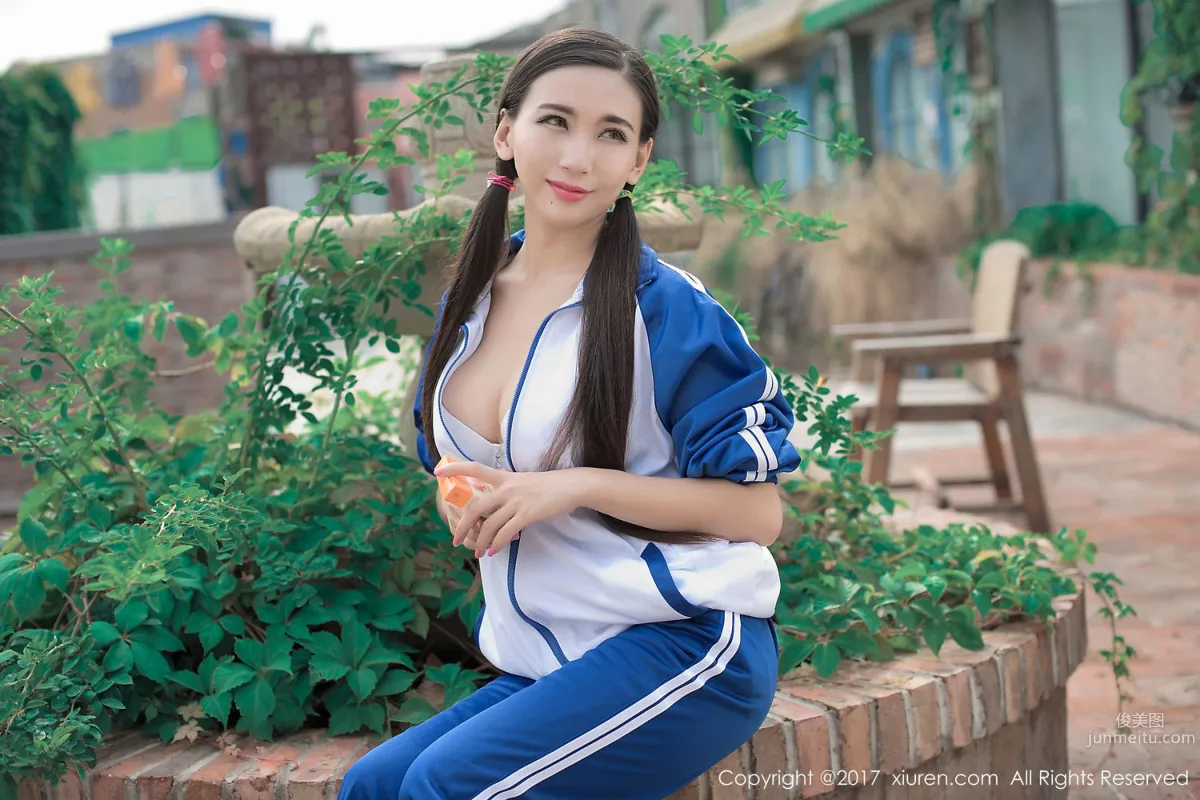 Zhao Ying, Japanese School Uniform + Sportswear [XiuRen] No.765 Photo Set photo 7