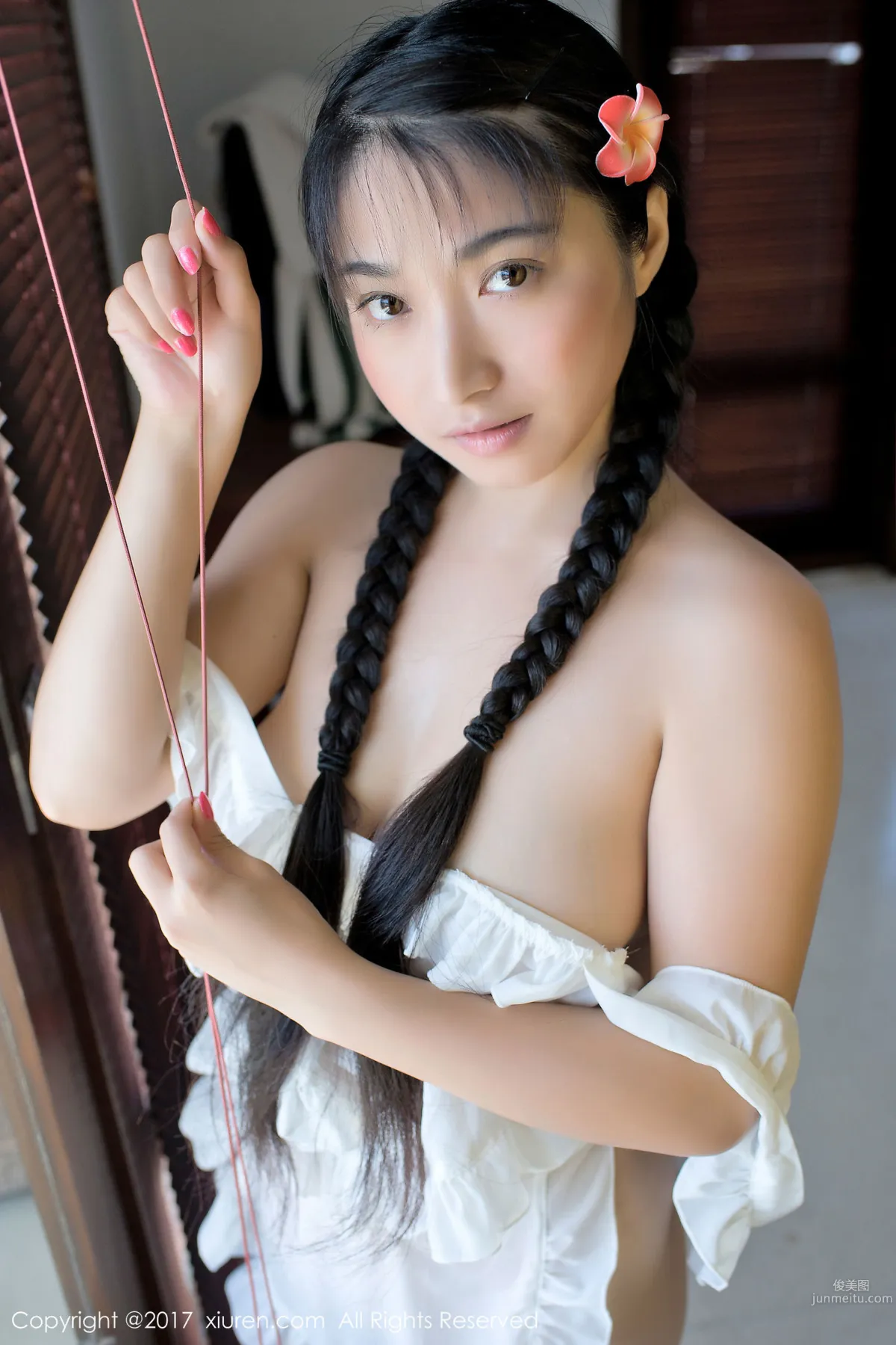 Panpan Yunu "Seawater Wet Body + Japanese Style Maid" [XiuRen] No.751 Photo Set photo 56