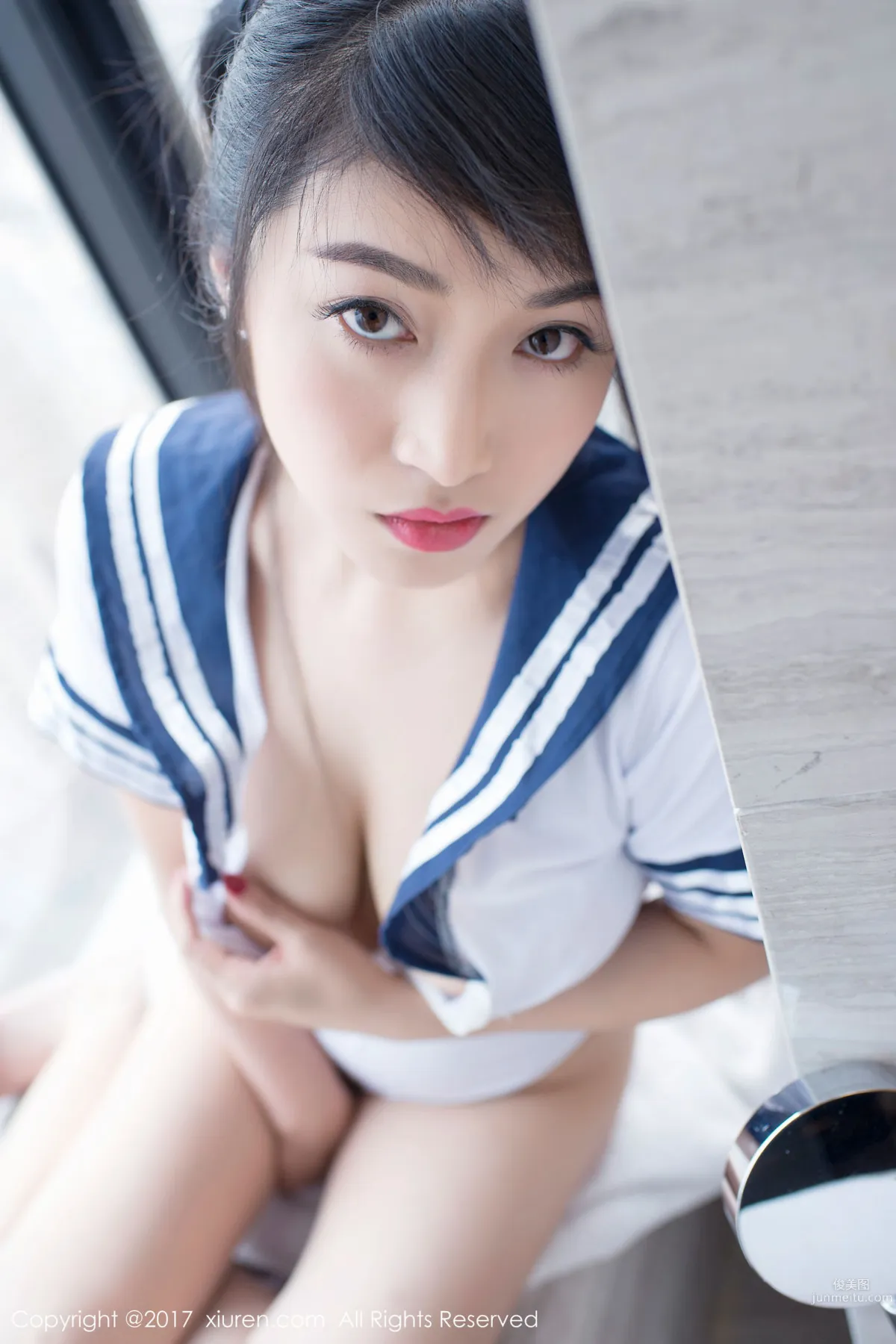 Panpan Yunu Sexy Bodysuit + Open-Chest Swimsuit + Open-Chest Pajamas [XiuRen] No.774 Photo Set photo 41