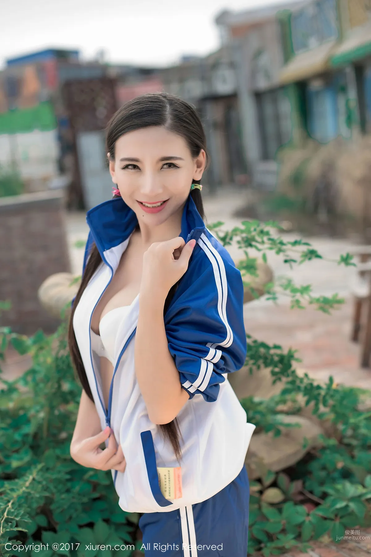 Zhao Ying, Japanese School Uniform + Sportswear [XiuRen] No.765 Photo Set photo 1