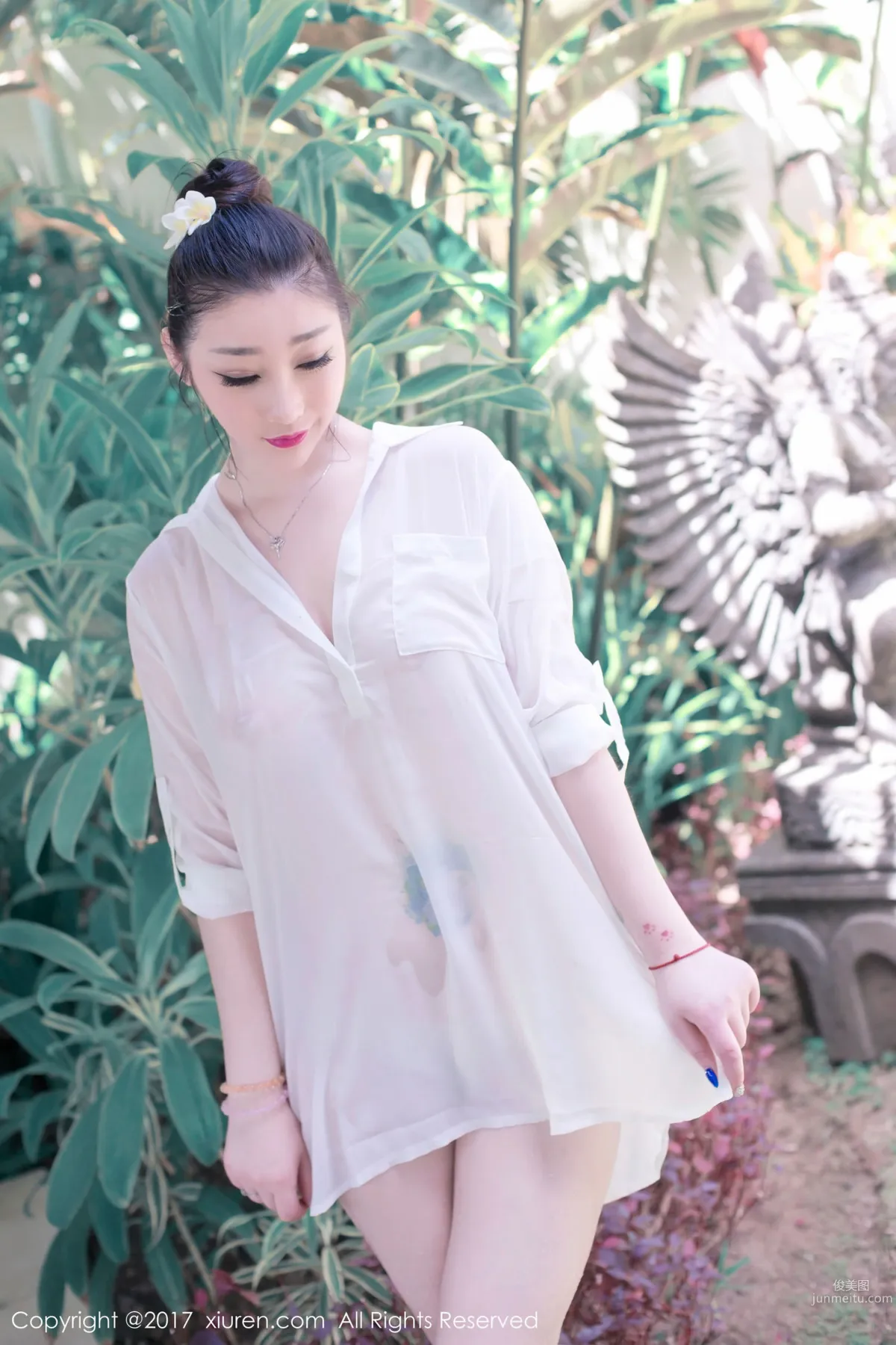 Daji Toxic, Wet Shirt + Bubble Bath [XiuRen] No.781 Photo Set photo 52
