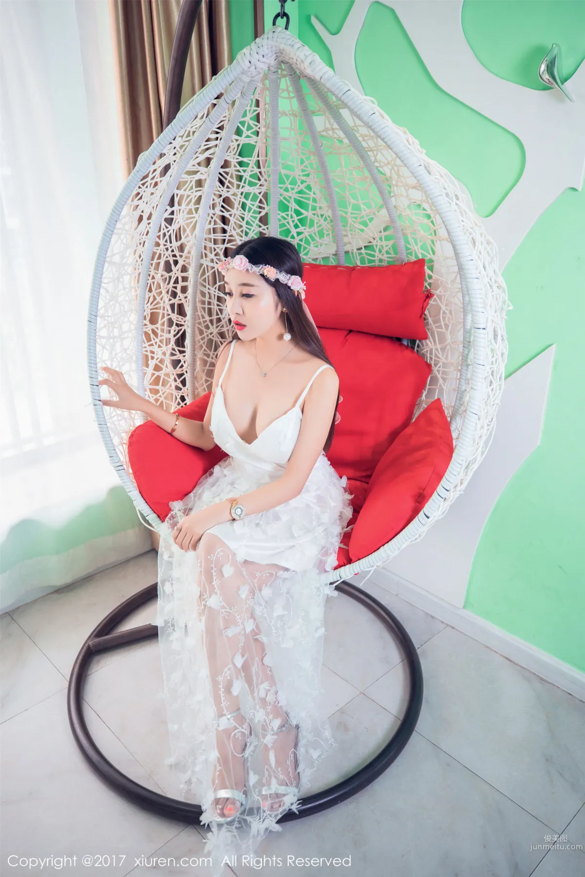 Li Zixi, Flower Fairy + Charming Little Elf, [XiuRen] No.798, Photo Set photo 12