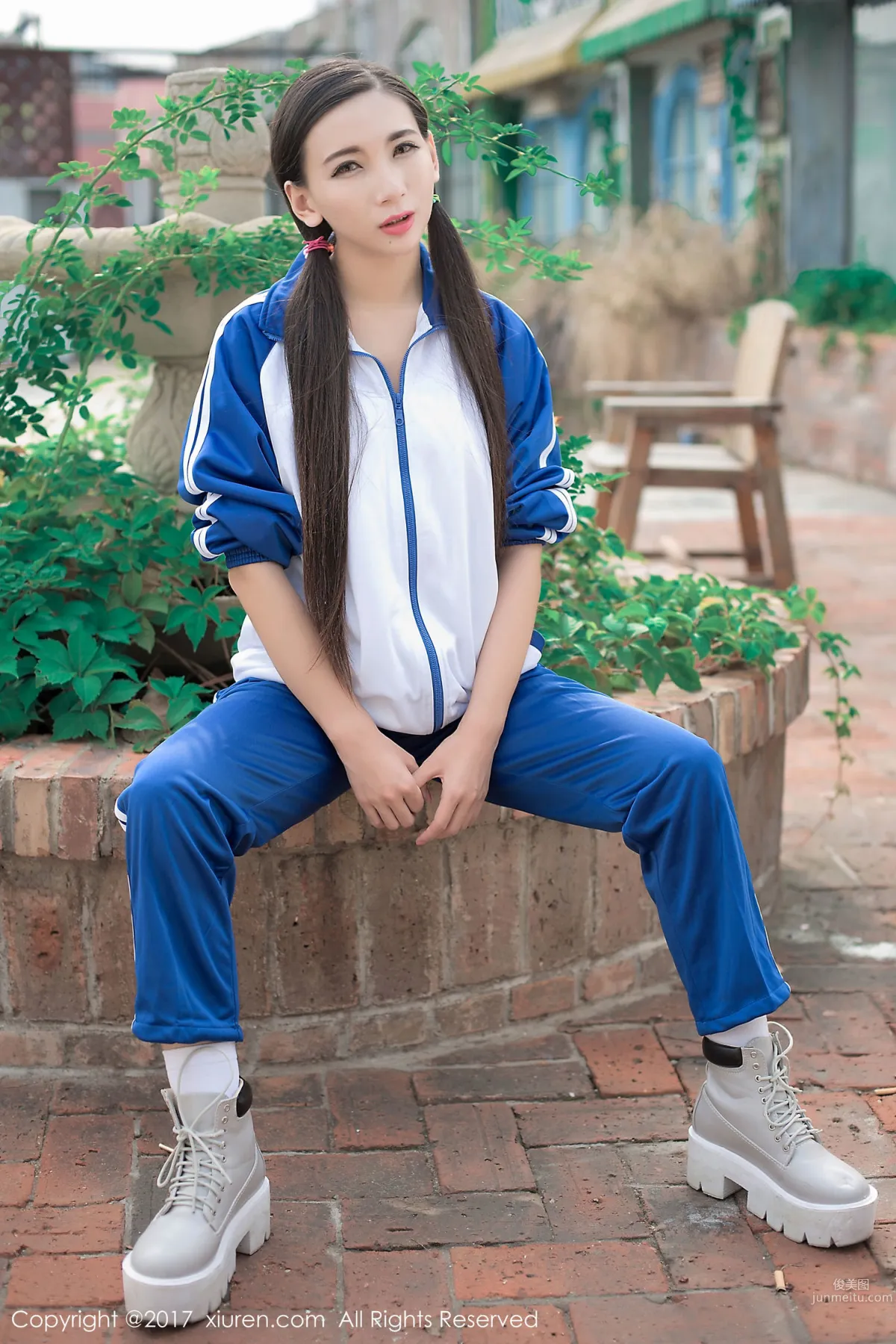 Zhao Ying, Japanese School Uniform + Sportswear [XiuRen] No.765 Photo Set photo 52