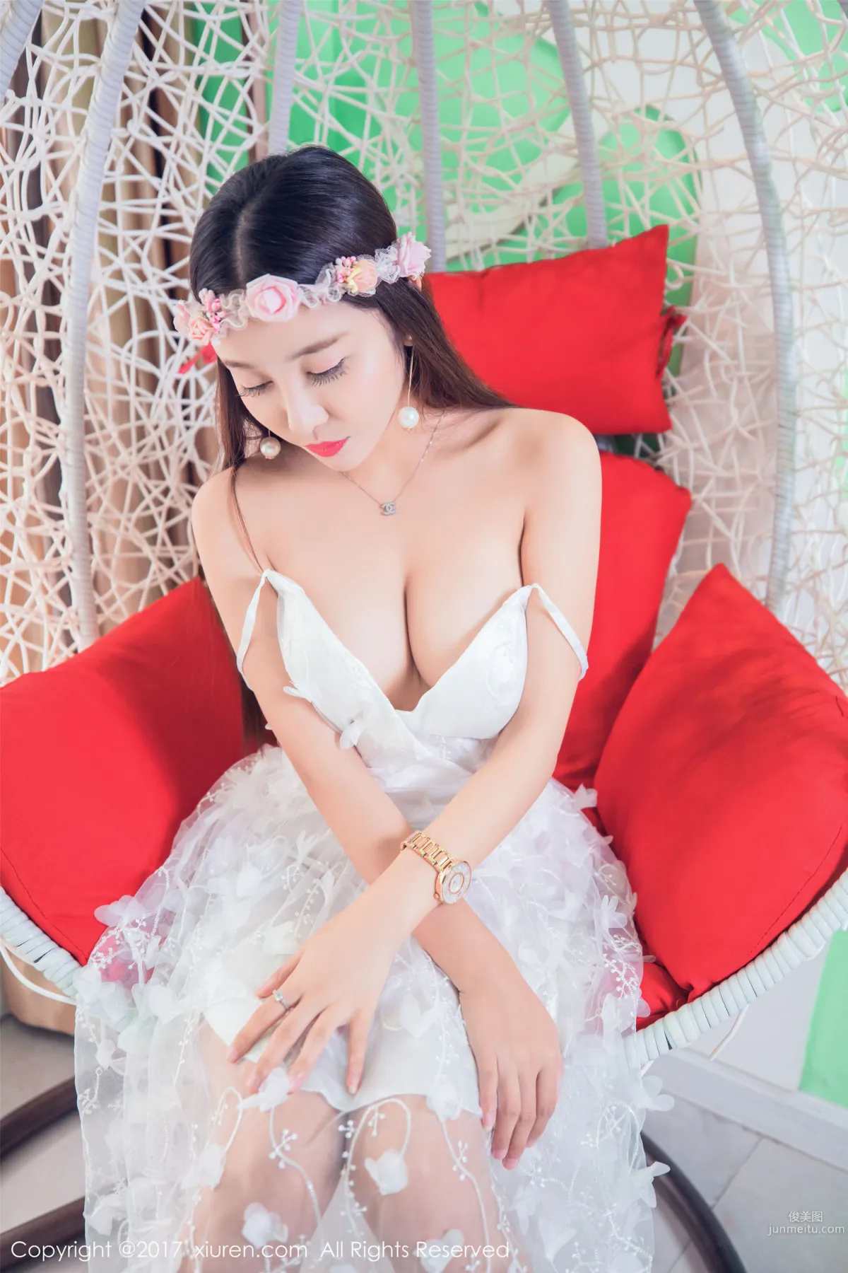 Li Zixi, Flower Fairy + Charming Little Elf, [XiuRen] No.798, Photo Set photo 23