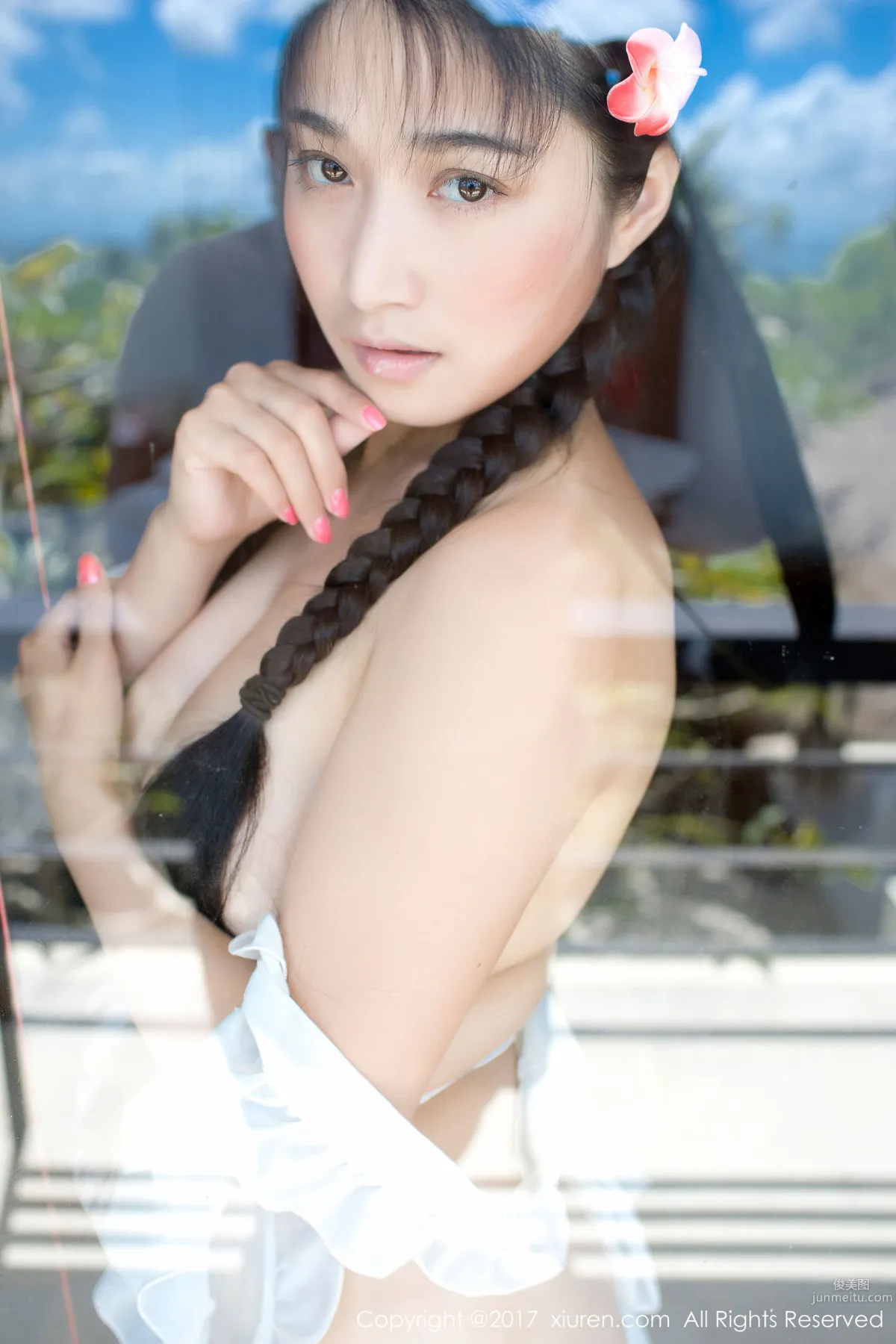 Panpan Yunu "Seawater Wet Body + Japanese Style Maid" [XiuRen] No.751 Photo Set photo 14