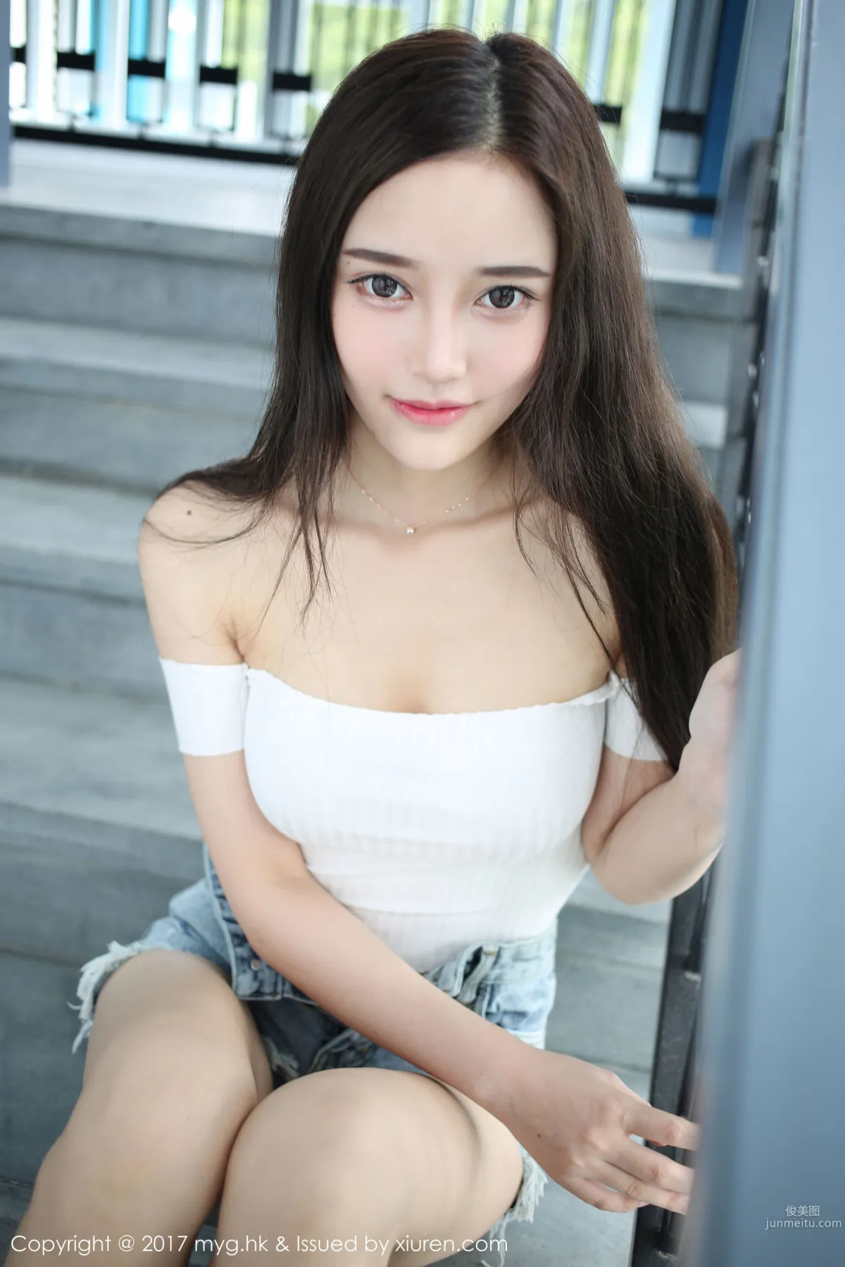 Tang Qier il, See-Through Lace Lingerie and Wet Swimsuit [MyGirl] VOL.258 Photo Set photo 45