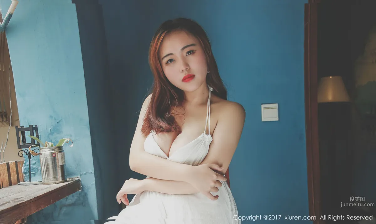 Miai Demon, Baby Face and Big Bust Dreamy Girl Seductive Private Shoot [XiuRen] No.744 Photo Set photo 52