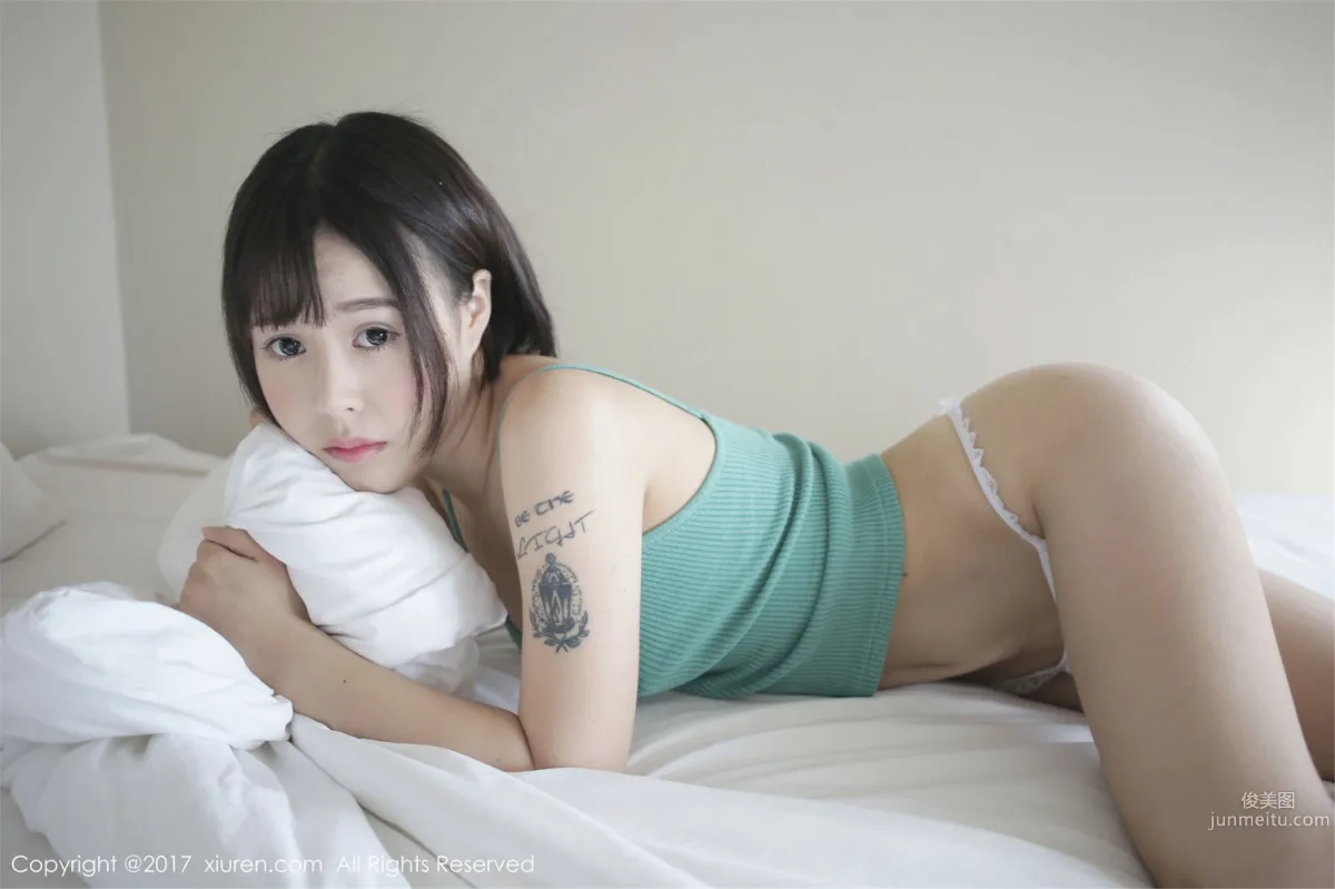 Evelyn Ai Li Spaghetti Strap Camisole Temptation [XiuRen] No.748 Photo Set photo 50