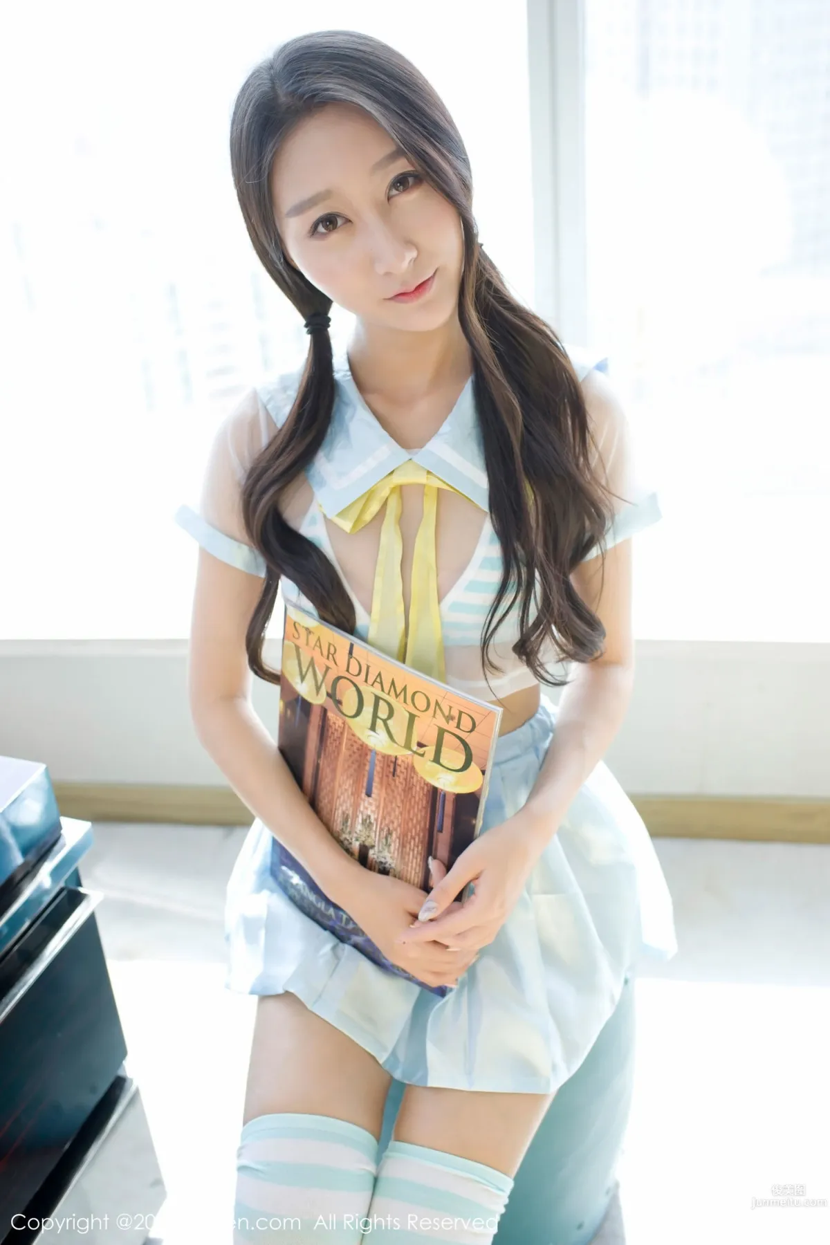 Zhao Xier "Bathtub Camisole Lace + See-Through School Uniform" [XiuRen] No.776 Photo Set photo 24