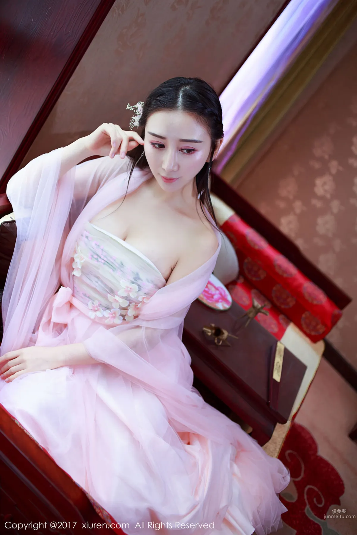 鄒晶晶女王《古裝女神》 [秀人網XIUREN] No.804 寫真集 52