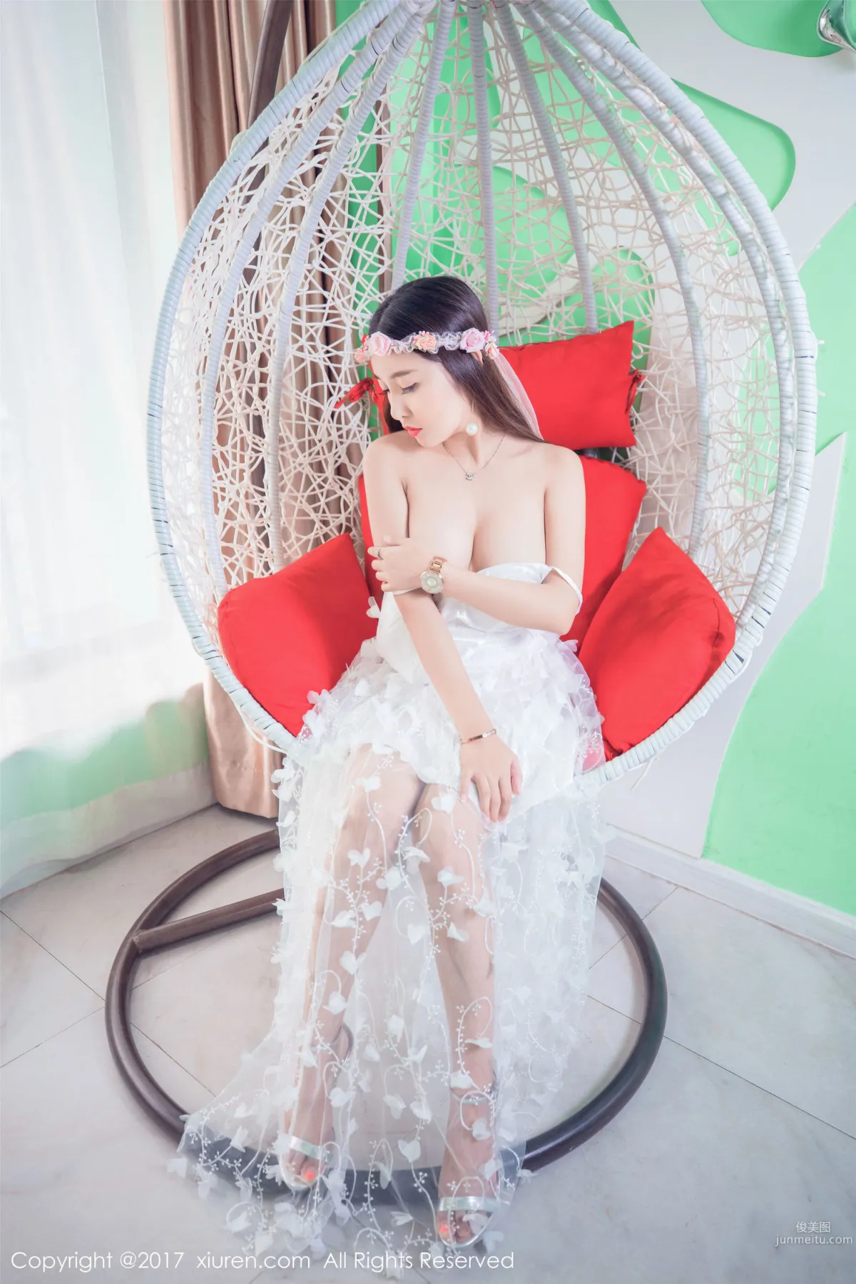 Li Zixi, Flower Fairy + Charming Little Elf, [XiuRen] No.798, Photo Set photo 52