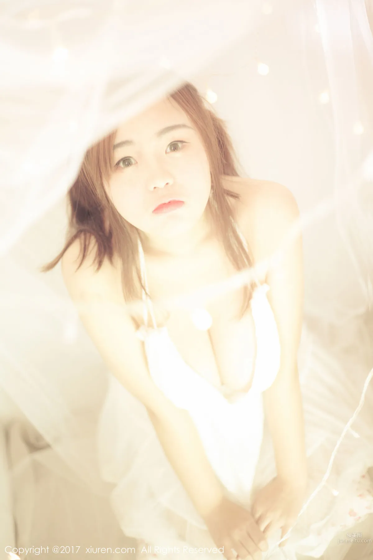 Miai Demon, Baby Face and Big Bust Dreamy Girl Seductive Private Shoot [XiuRen] No.744 Photo Set photo 45