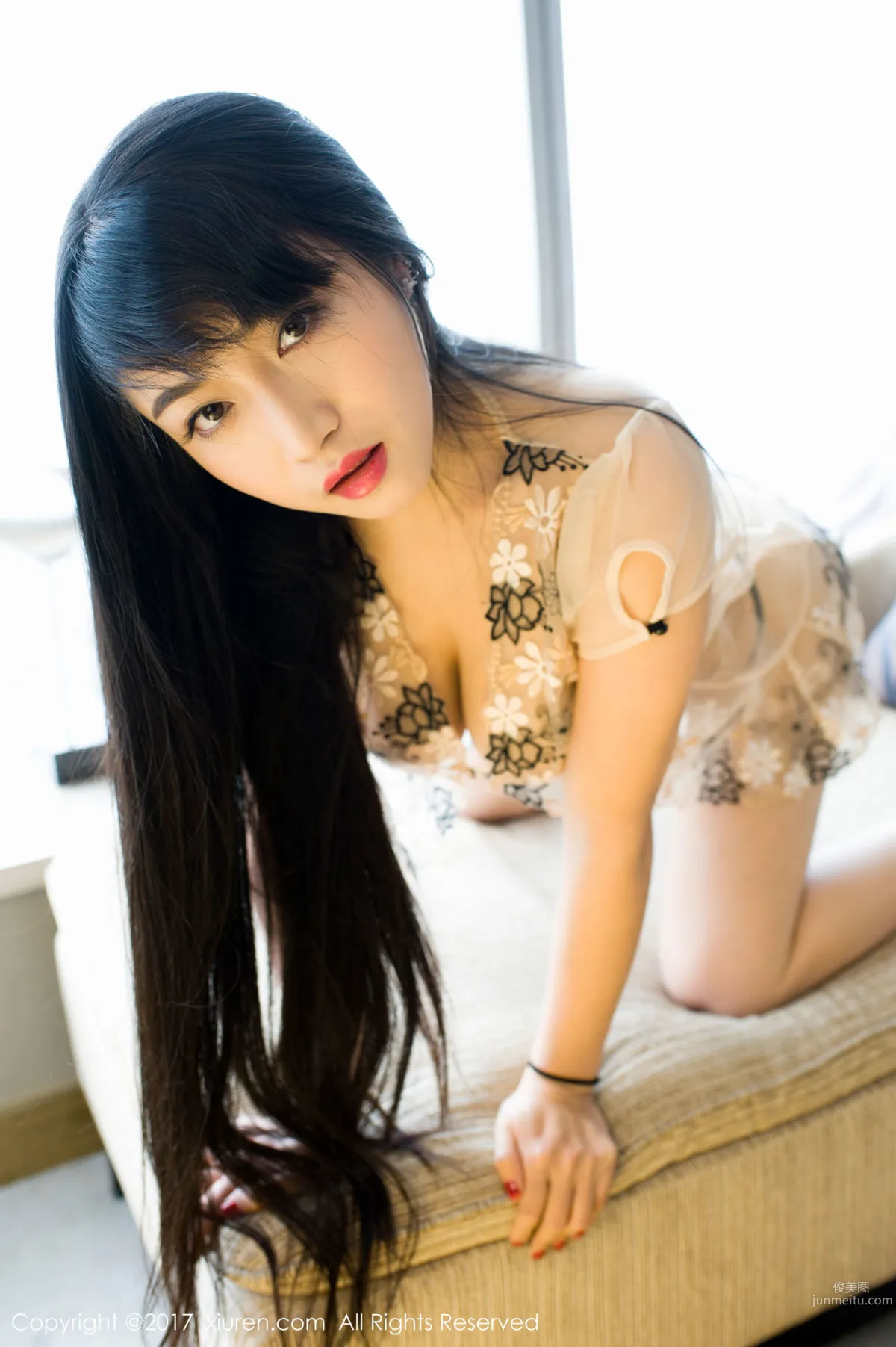 Panpan Yunu Sexy Bodysuit + Open-Chest Swimsuit + Open-Chest Pajamas [XiuRen] No.774 Photo Set photo 48