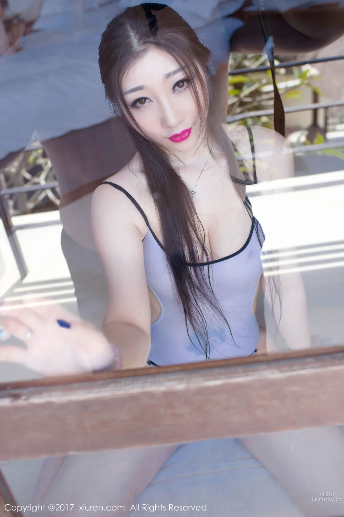 Daji Toxic, Cutout Bikini + One-Piece Swimsuit [XiuRen] No.771 Photo Set photo 34