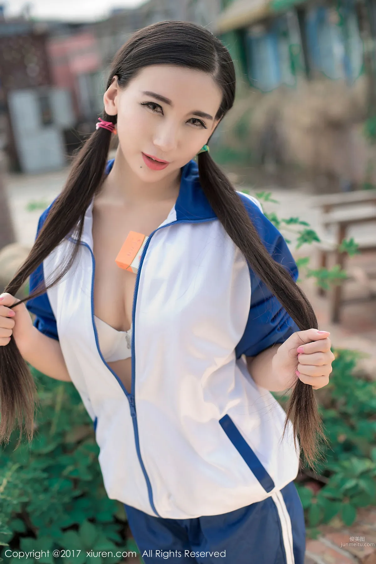 Zhao Ying, Japanese School Uniform + Sportswear [XiuRen] No.765 Photo Set photo 14
