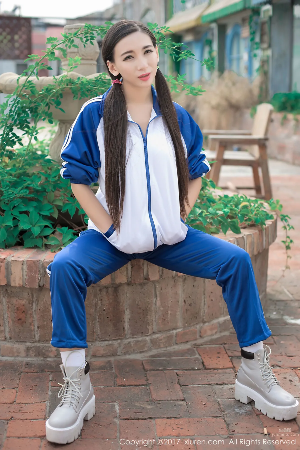 Zhao Ying, Japanese School Uniform + Sportswear [XiuRen] No.765 Photo Set photo 53
