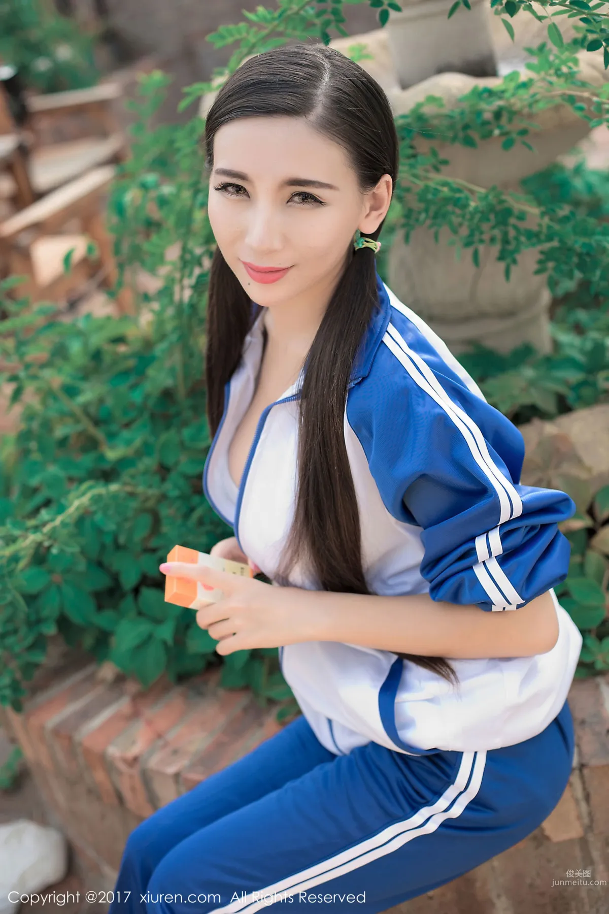 Zhao Ying, Japanese School Uniform + Sportswear [XiuRen] No.765 Photo Set photo 11