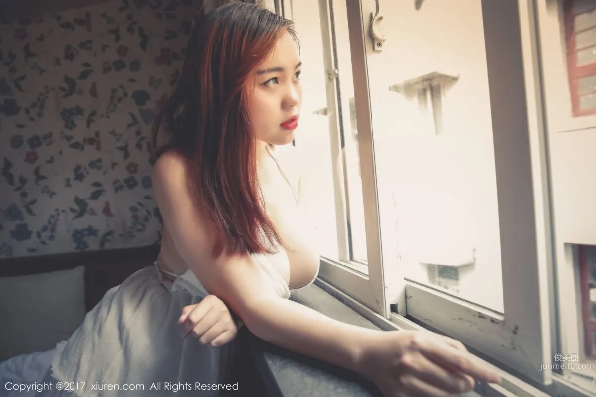 Miai Demon, Baby Face and Big Bust Dreamy Girl Seductive Private Shoot [XiuRen] No.744 Photo Set photo 31