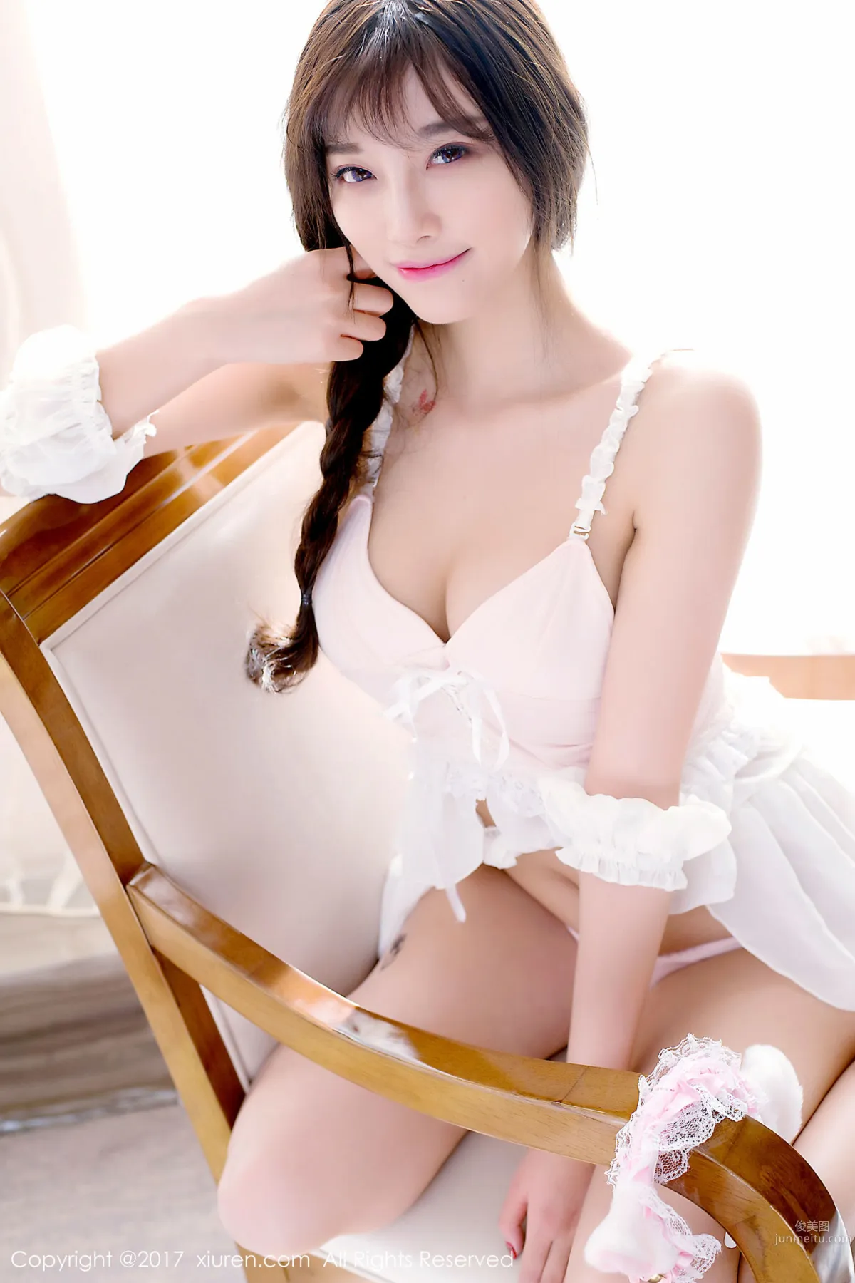 Yang Chenchen sugar: Sexy Little Wildcat and Pink Sweet Cami [XiuRen] No.768 Photo Set photo 46